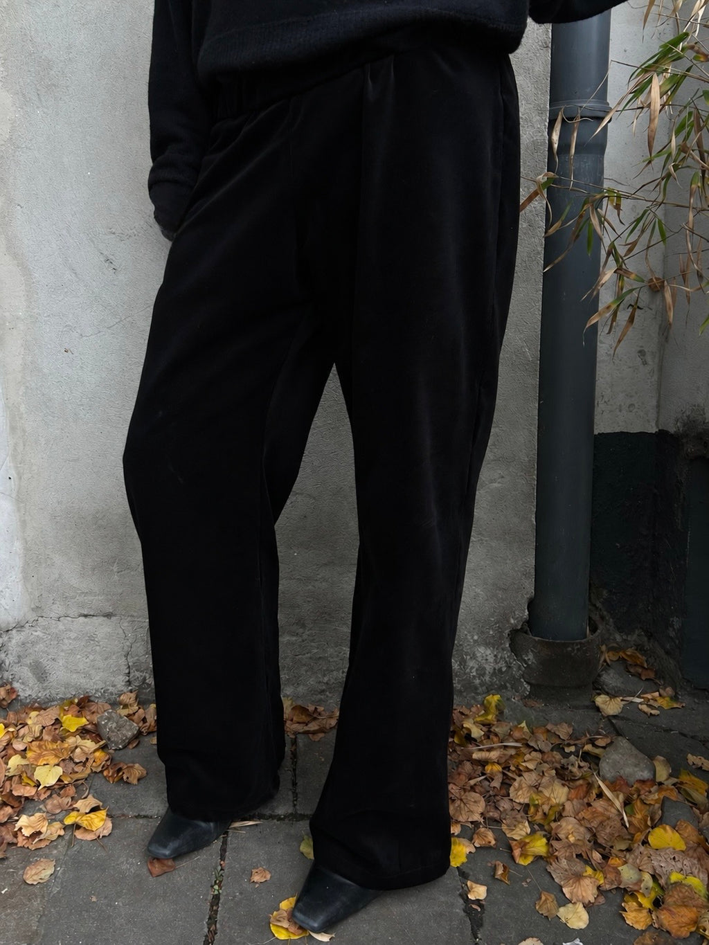Phoebe Cotton Velvet Trousers