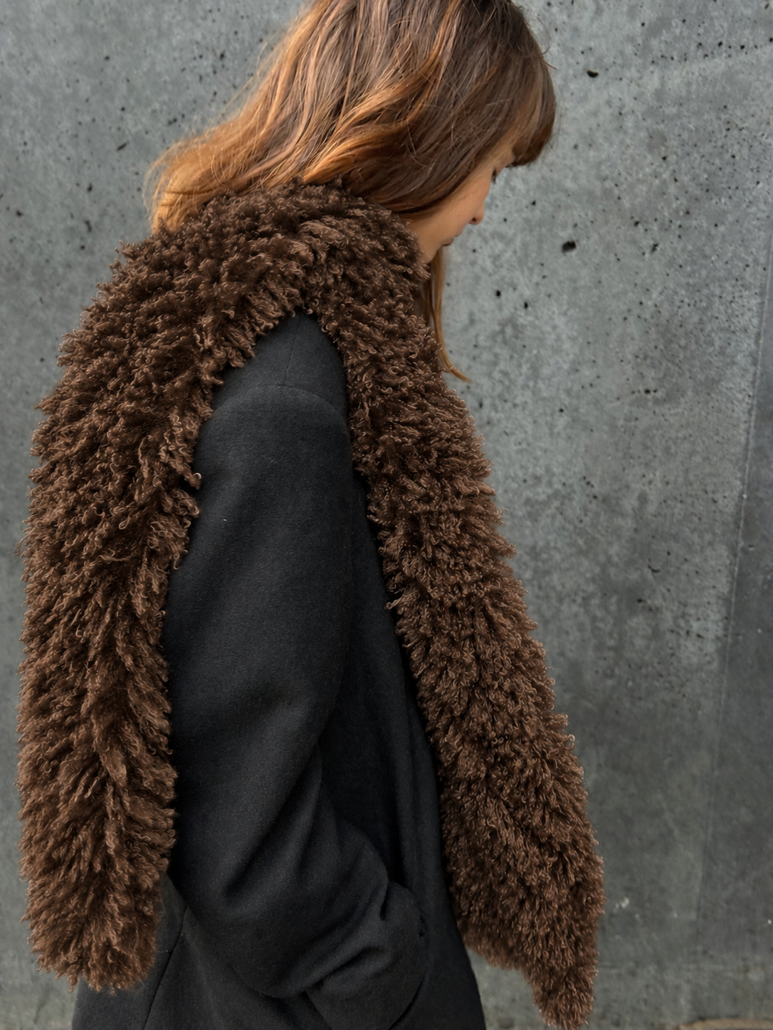 Soft Faux Fur Scarf    WAITING LIST
