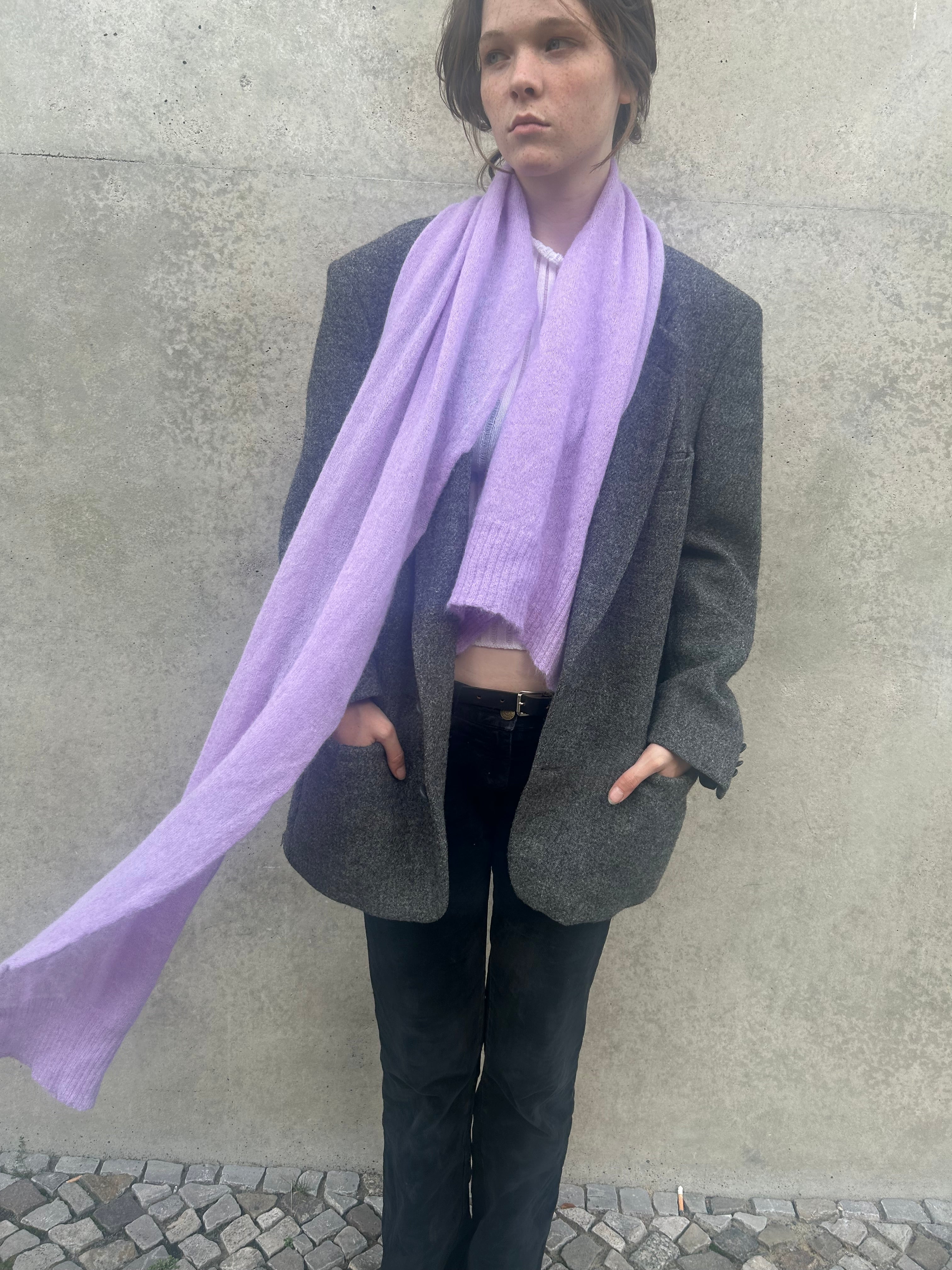 Alpaca Scarf Lila  – Pre-Order