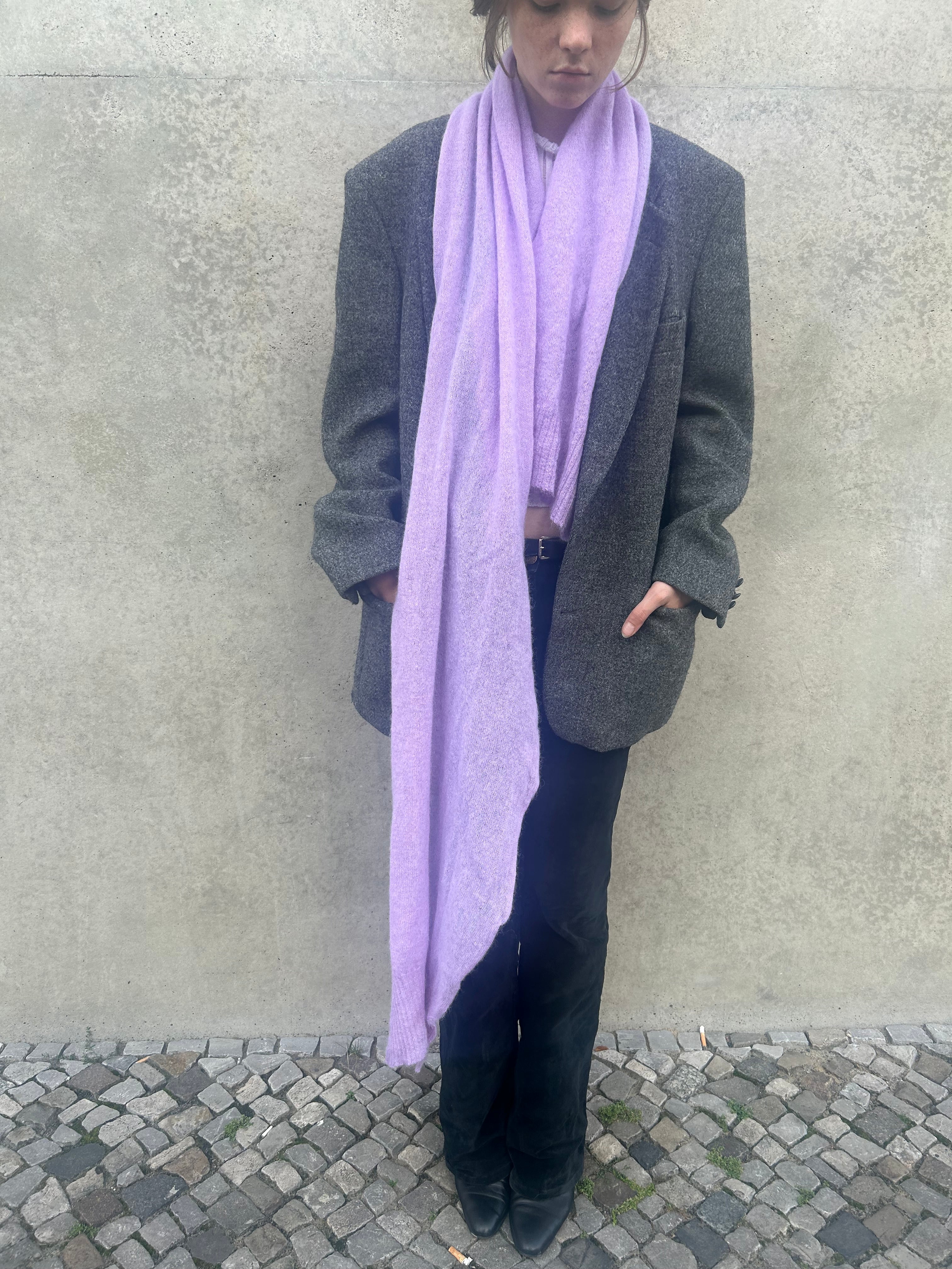 Alpaca Scarf Lila  – Pre-Order