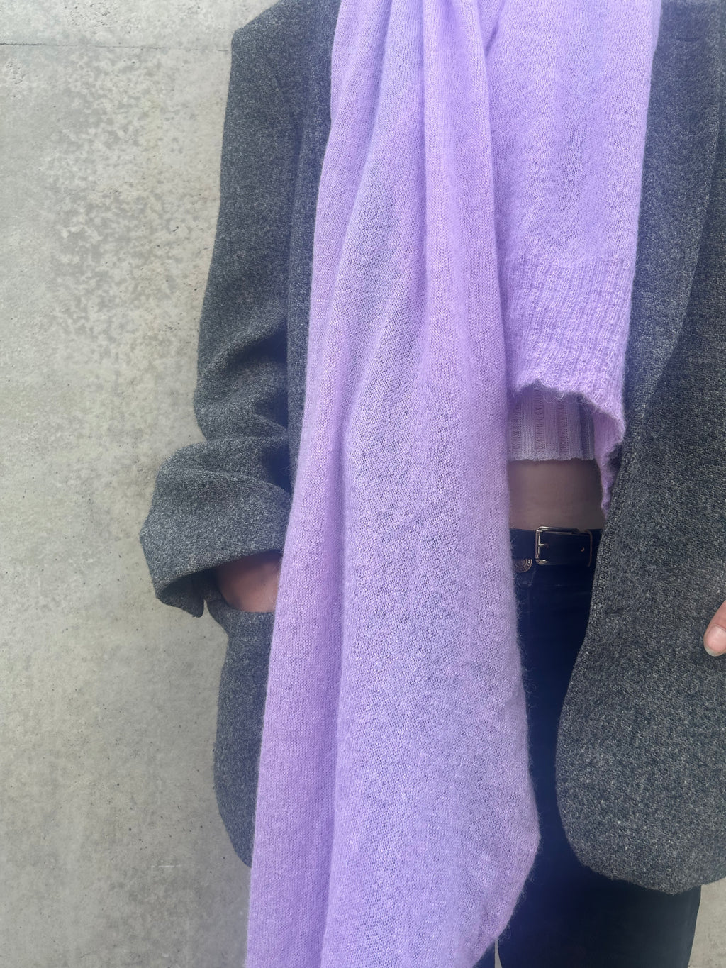 Alpaca Scarf Lila  – Pre-Order
