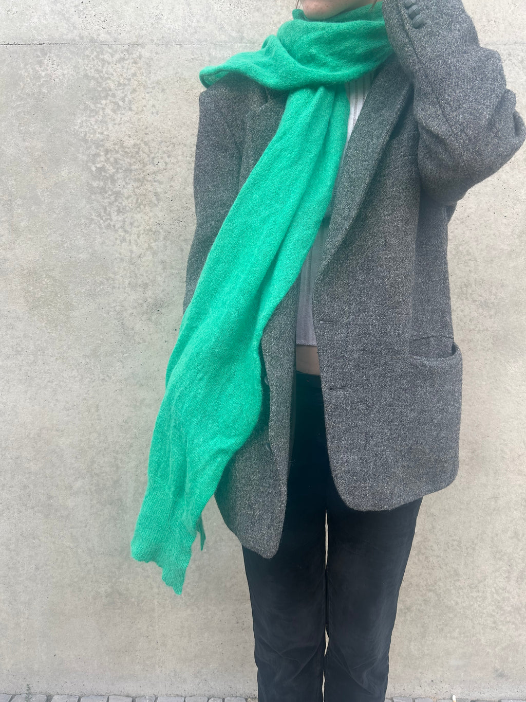 Alpaca Scarf Green – Pre-Order