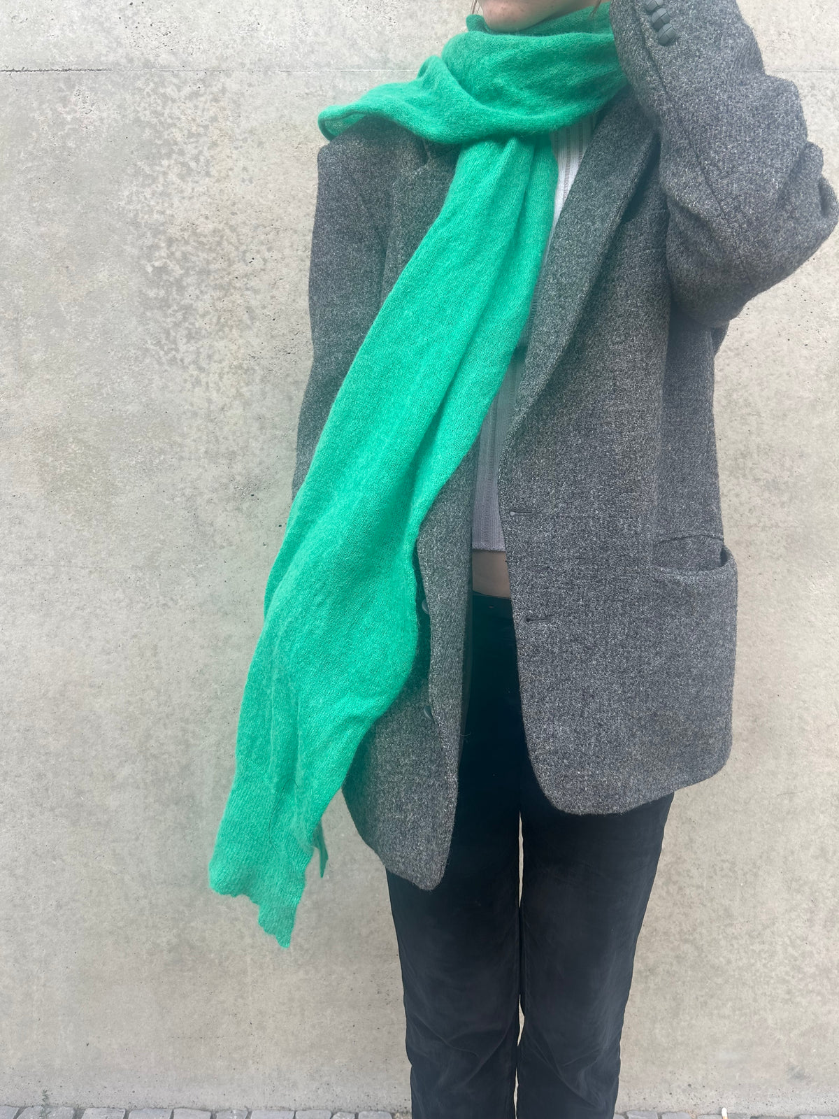 Alpaca Scarf Green – Pre-Order