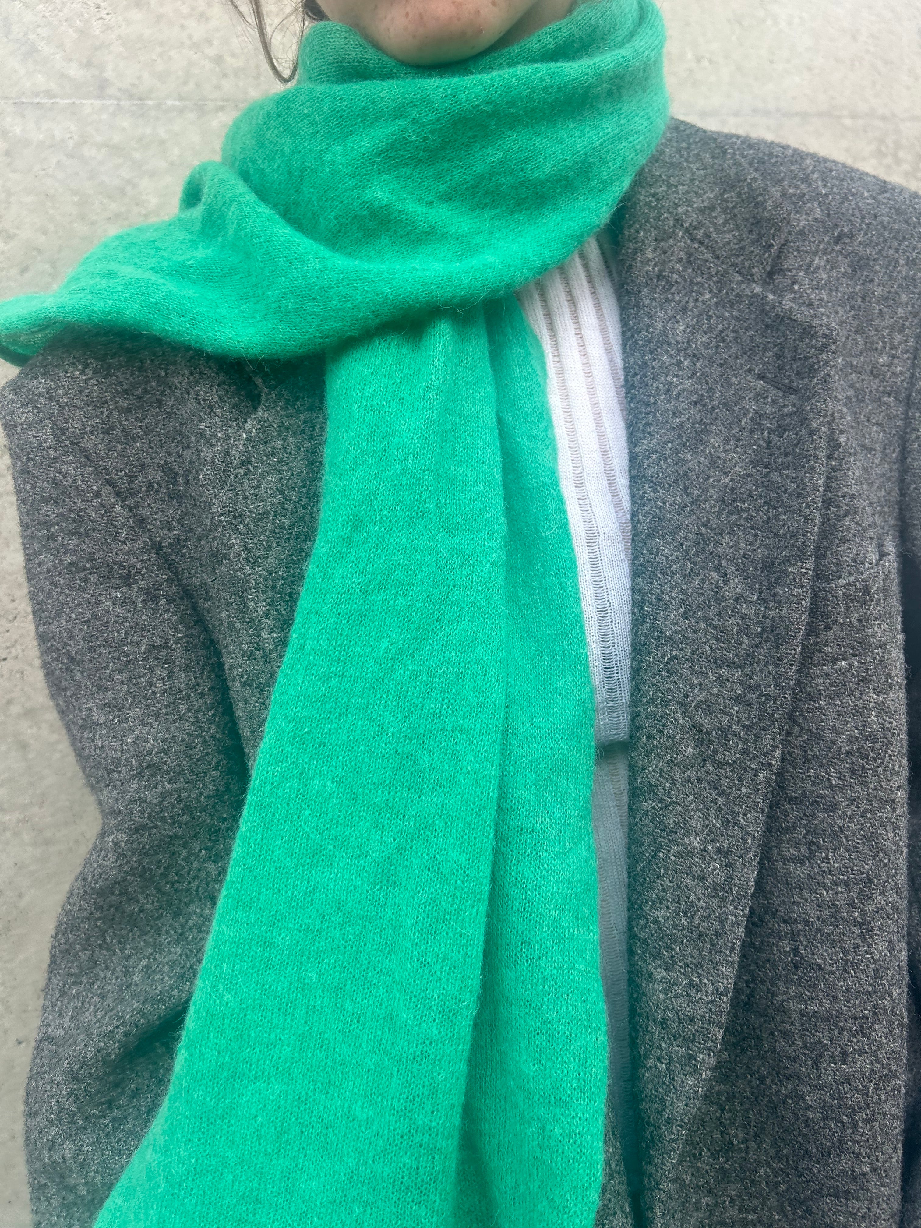 Alpaca Scarf Green – Pre-Order