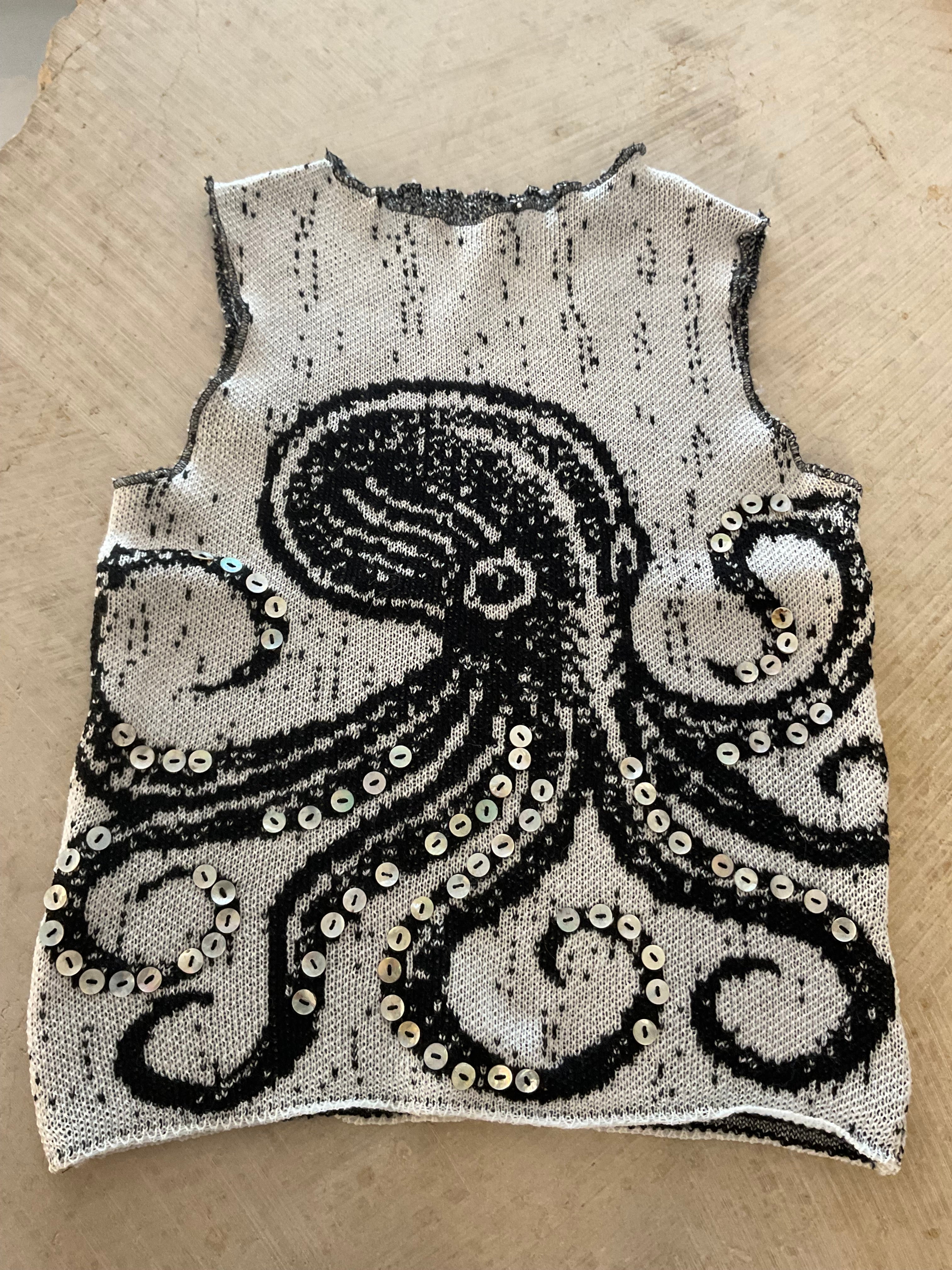 Octopus Merino Knit Top