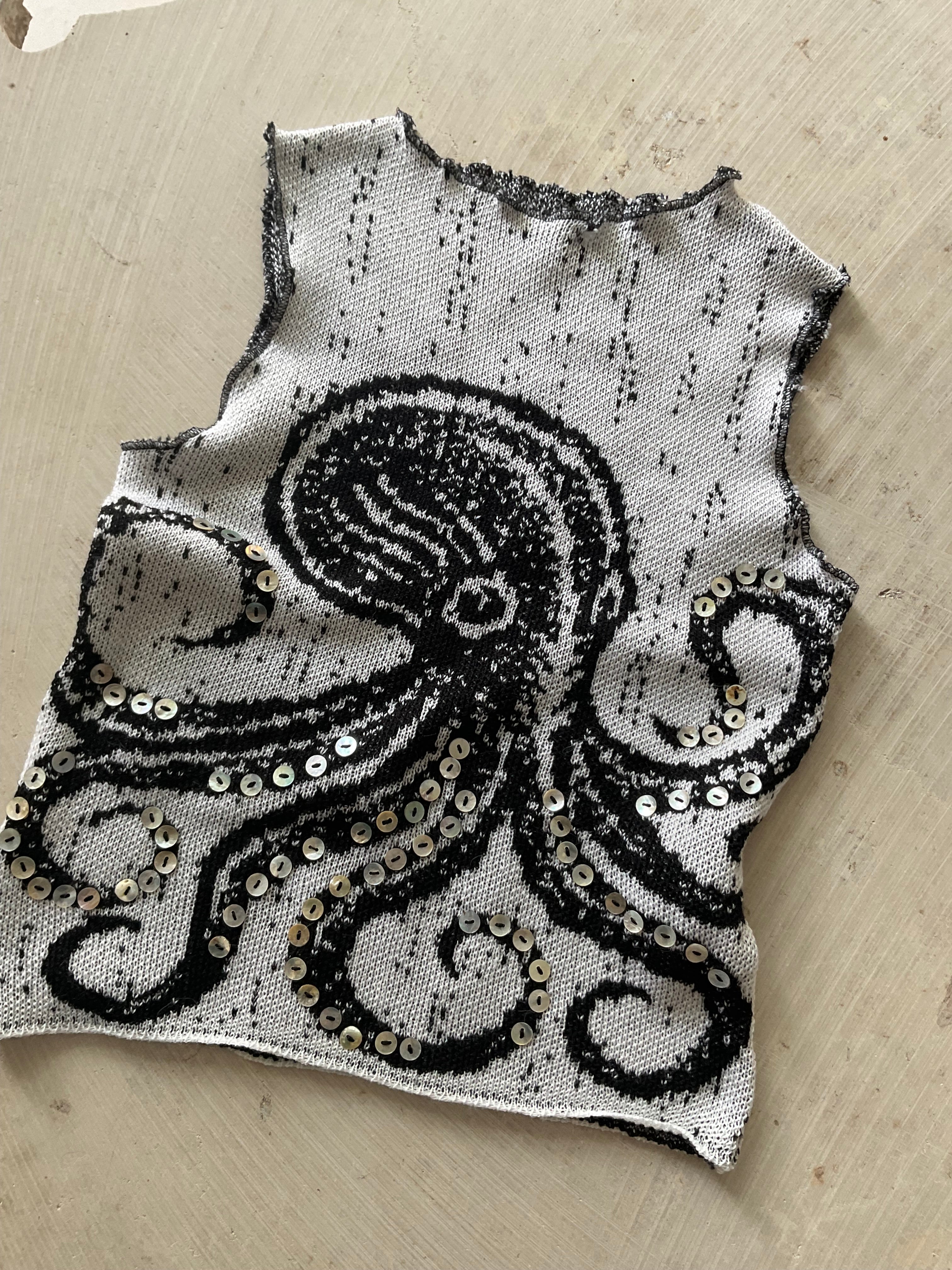Octopus Merino Knit Top