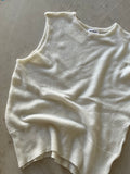 Frank – Baby Merino Knit Top off white