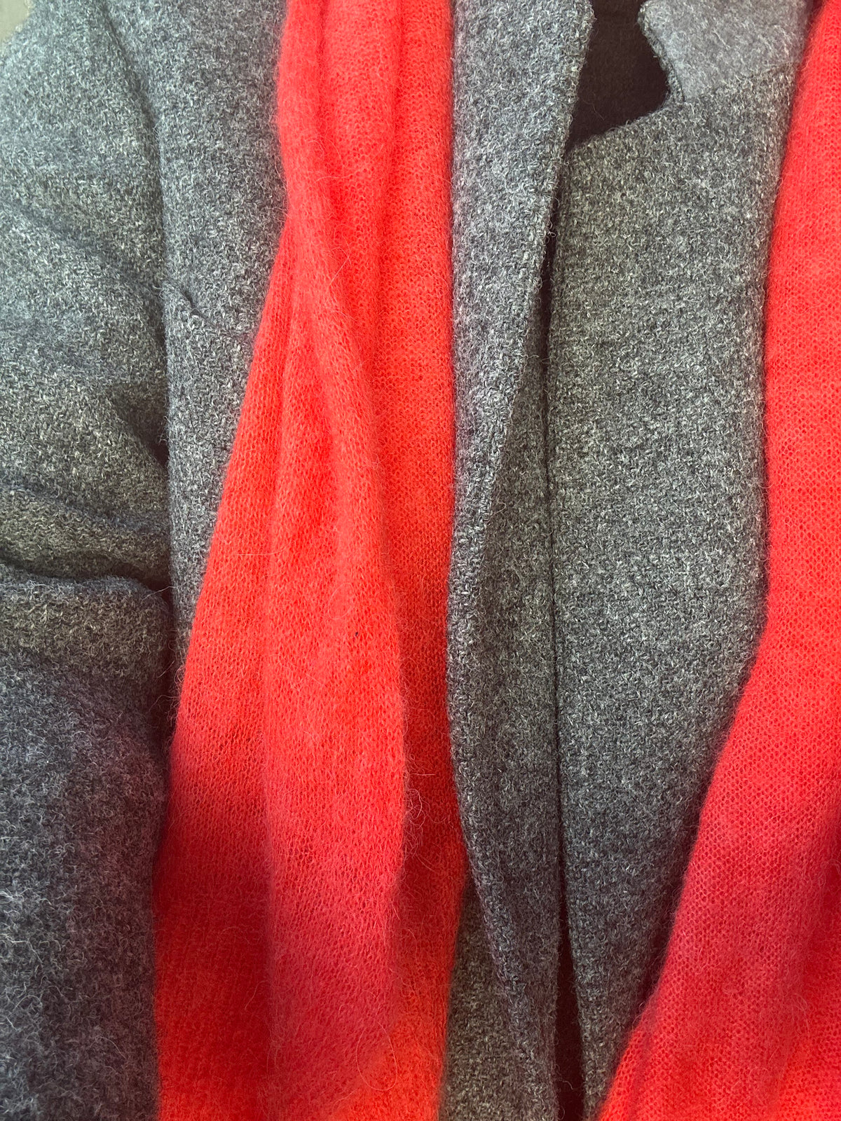 Alpaca Scarf Coral  – Pre-Order