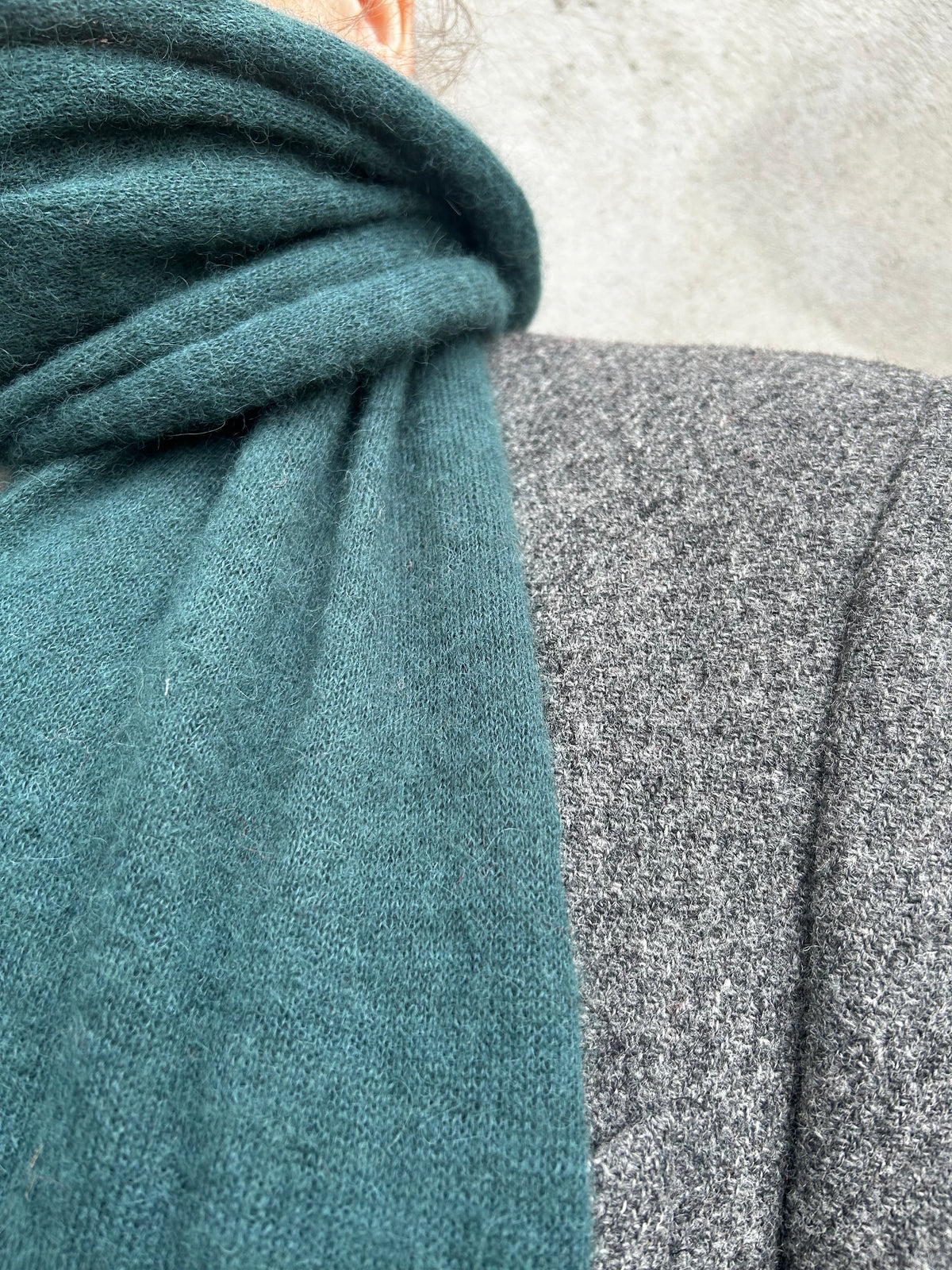 Alpaca Scarf dark green – Pre-Order