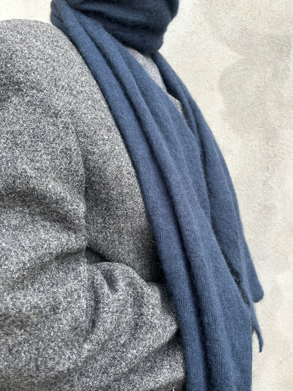 Alpaca Scarf Blue  – Pre-Order