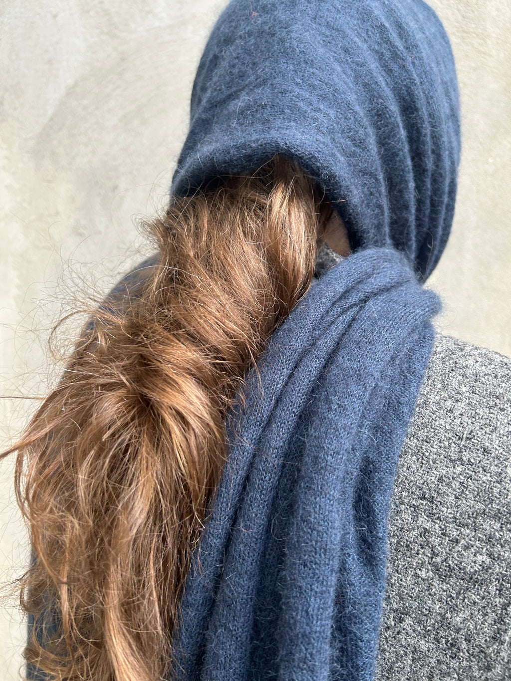 Alpaca Scarf Blue  – Pre-Order