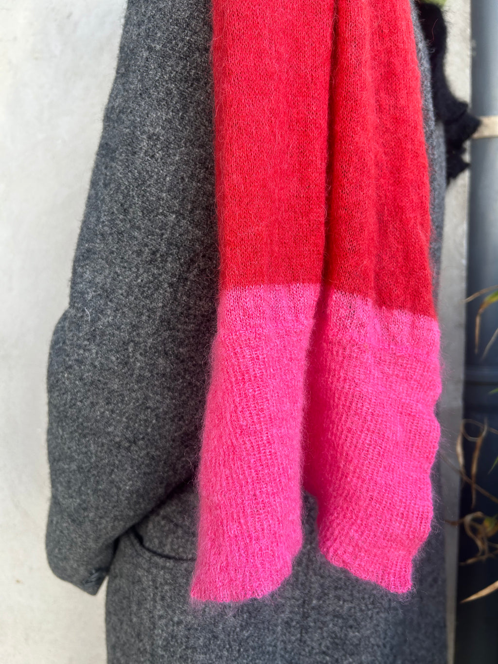 Alpaca Scarf Multicolour Stripes – One of a Kind