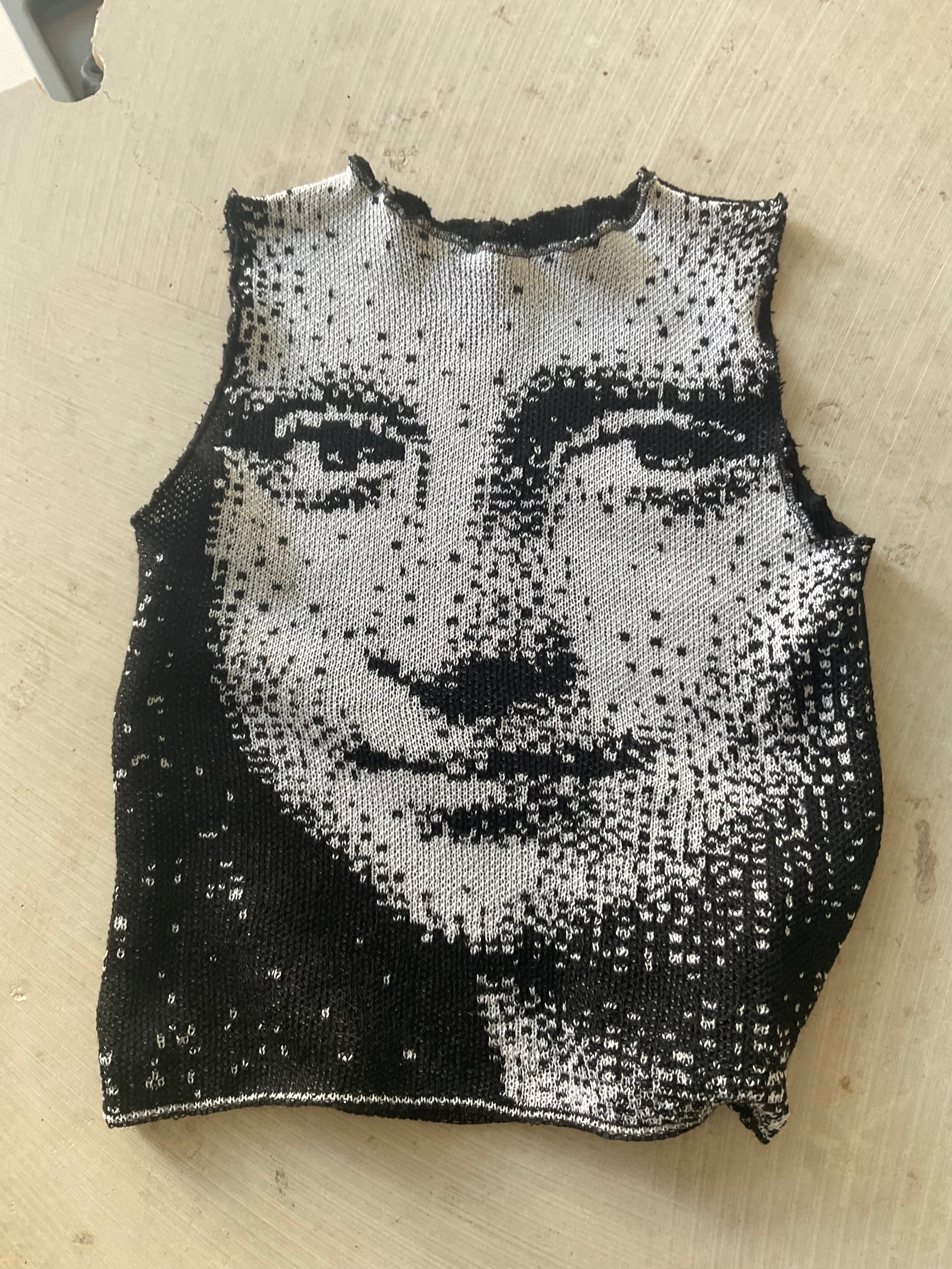 Mona Merino Portrait Knit Top