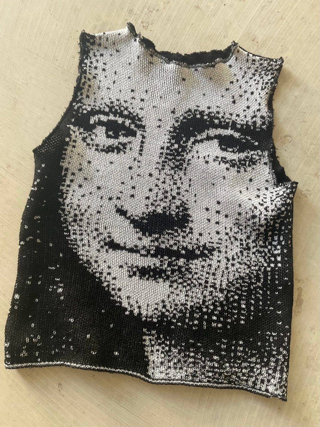 Mona Merino Portrait Knit Top