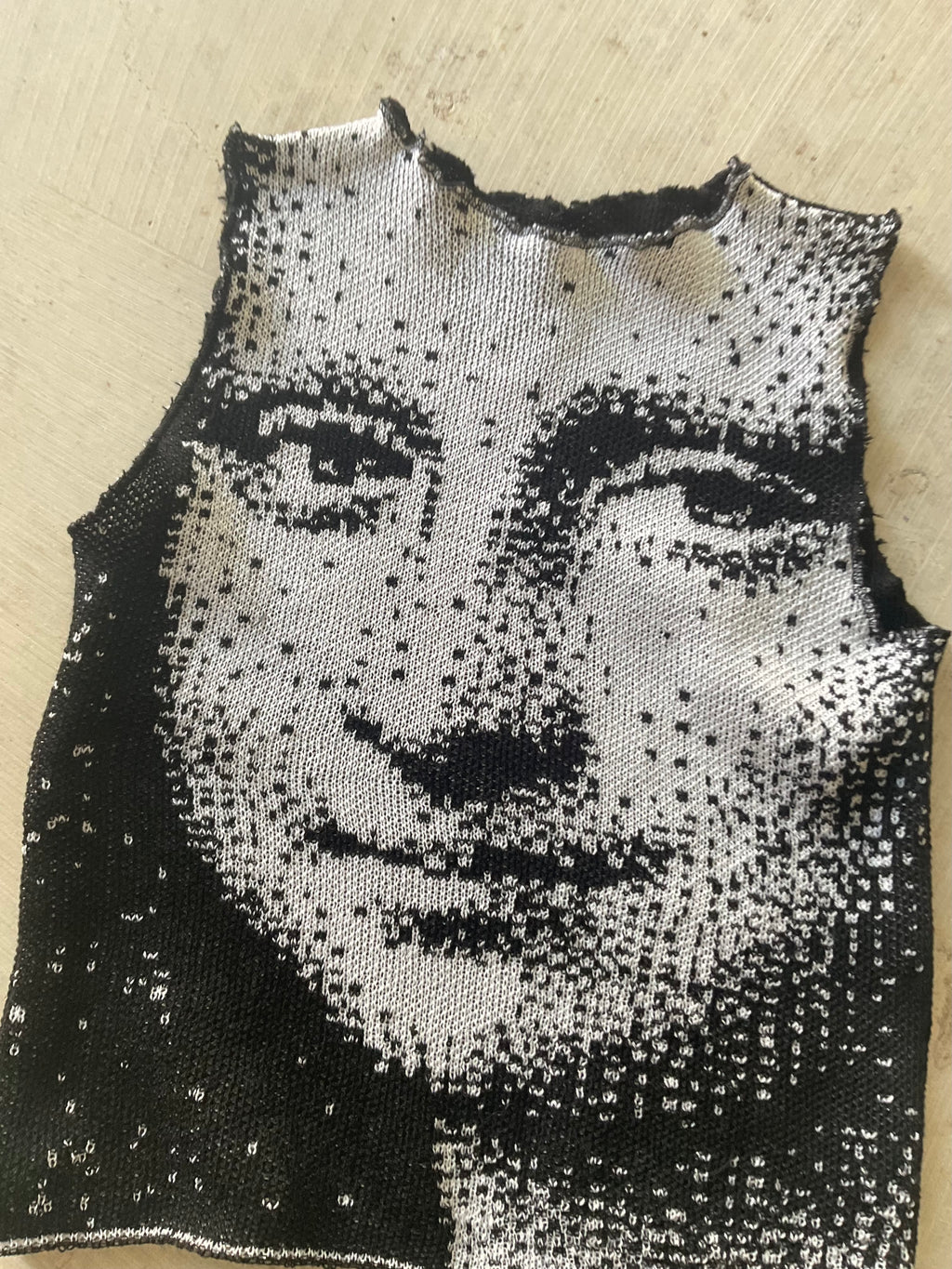 Mona Merino Portrait Knit Top
