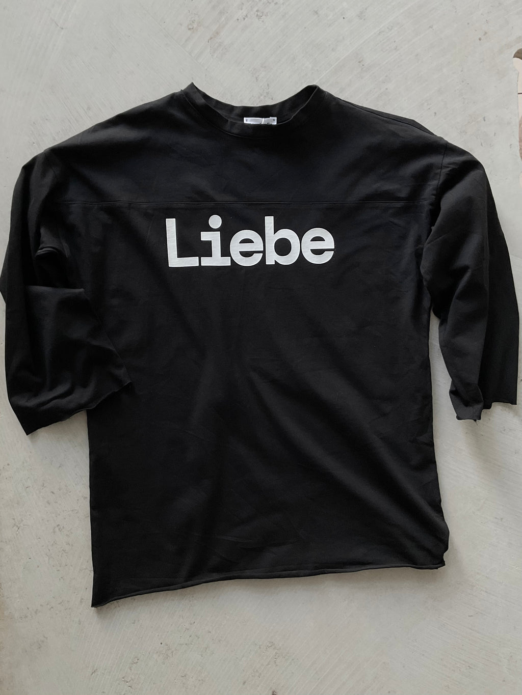 ROMY TOP Liebe print