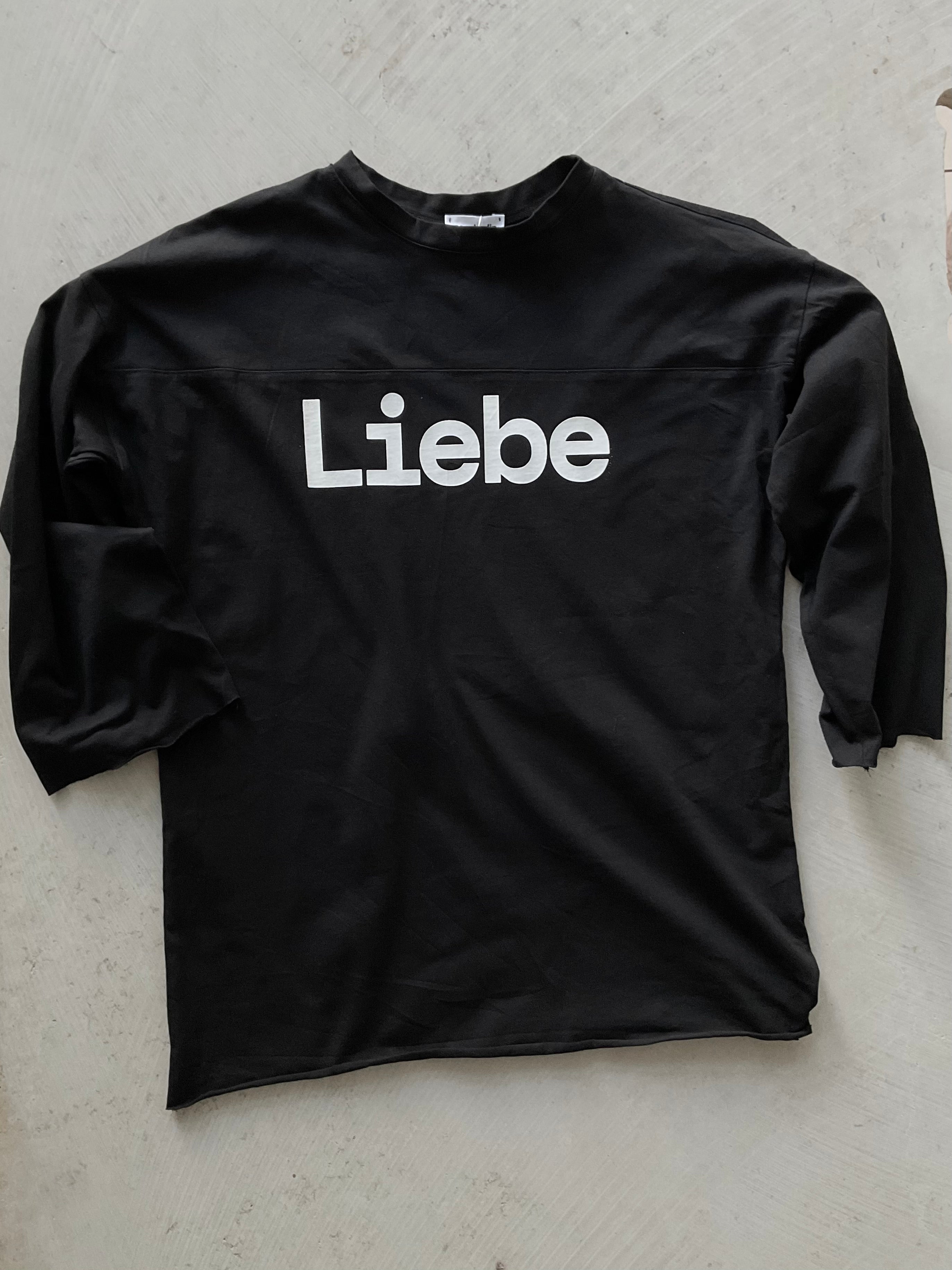 ROMY TOP Liebe print