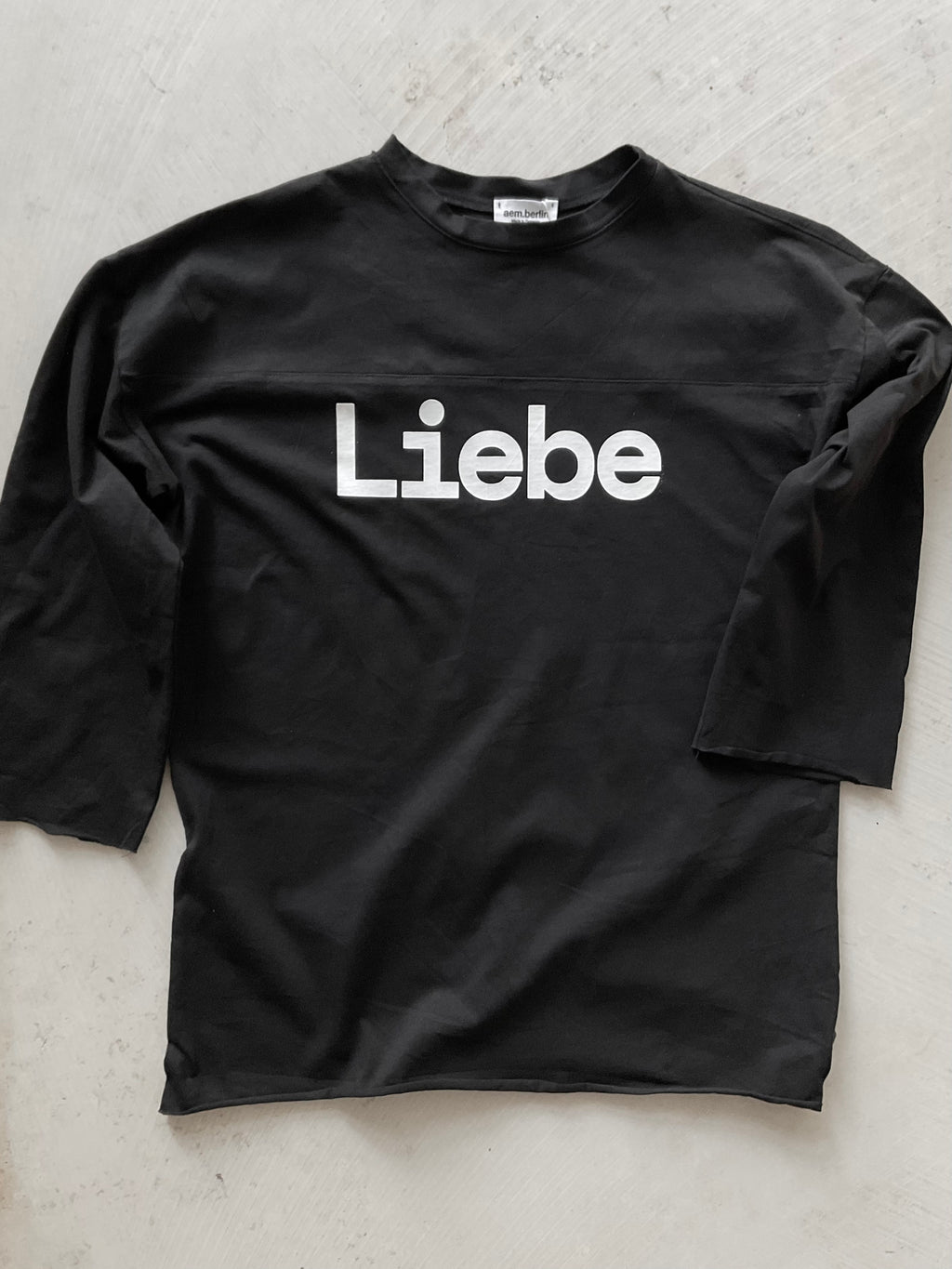 ROMY TOP Liebe print