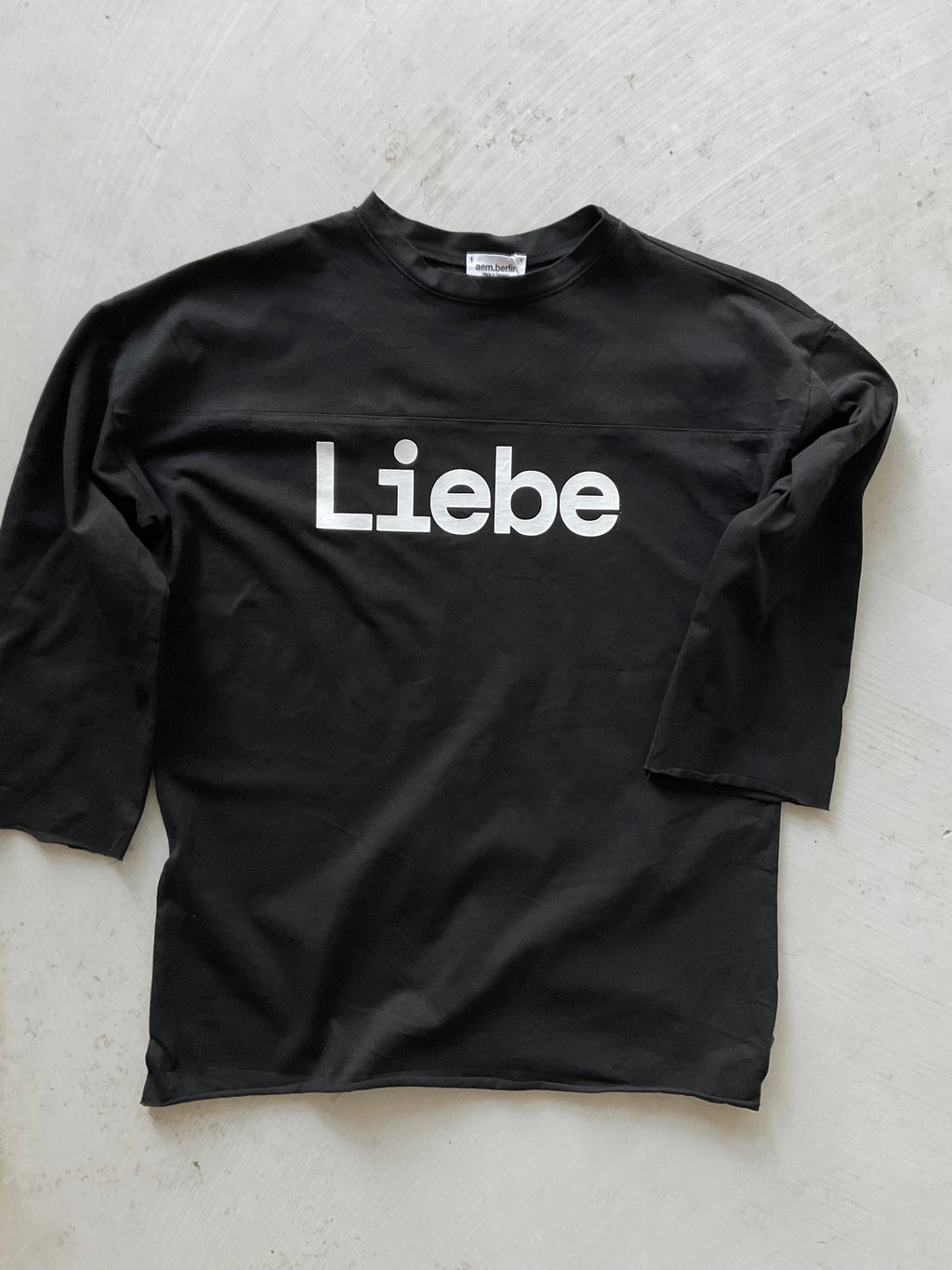 ROMY TOP Liebe print