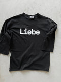 ROMY TOP Liebe print