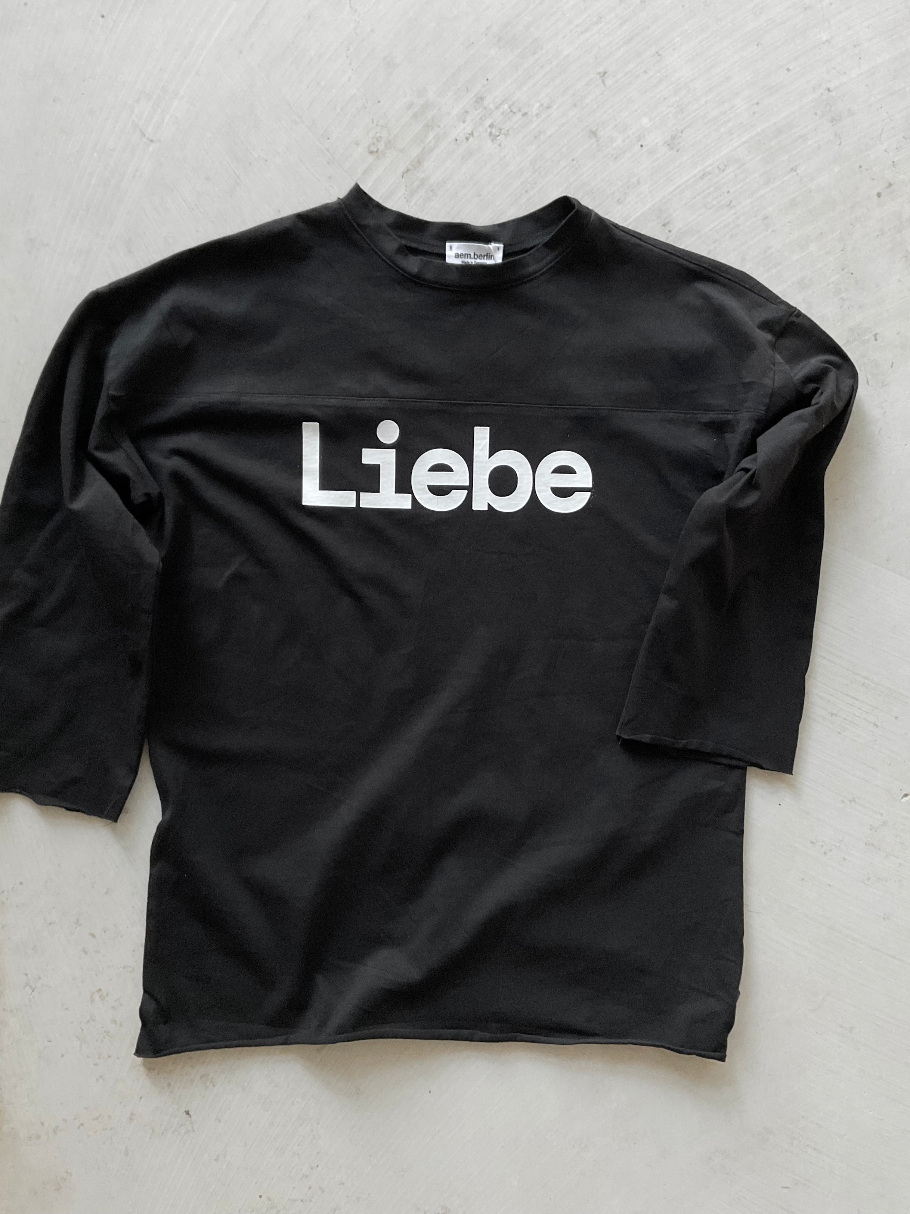 ROMY TOP Liebe print