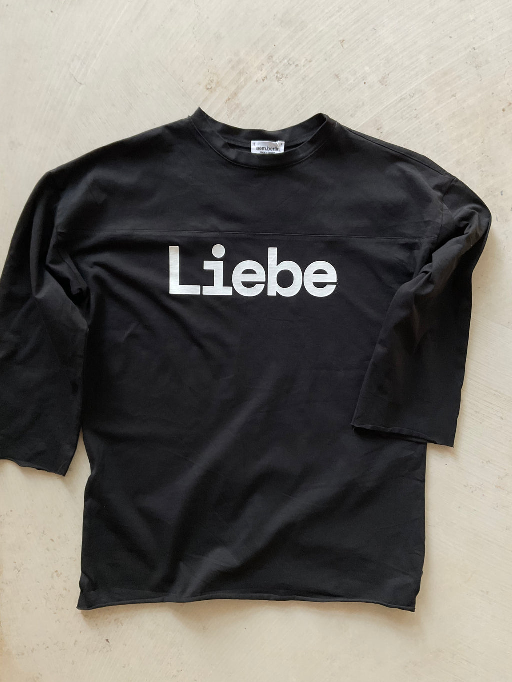 ROMY TOP Liebe print
