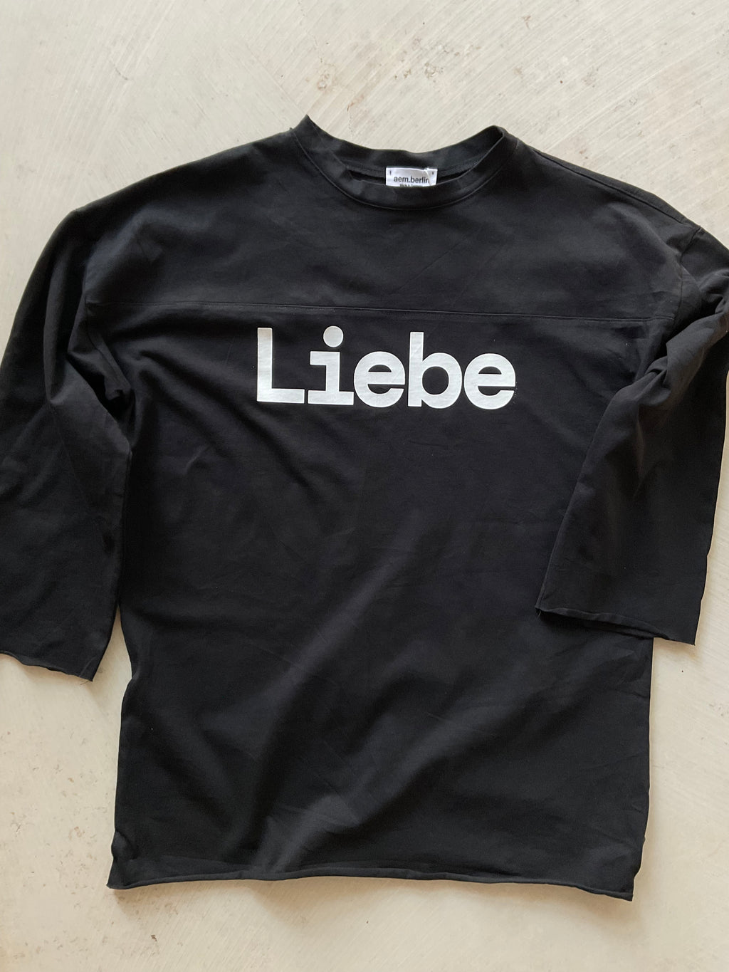 ROMY TOP Liebe print