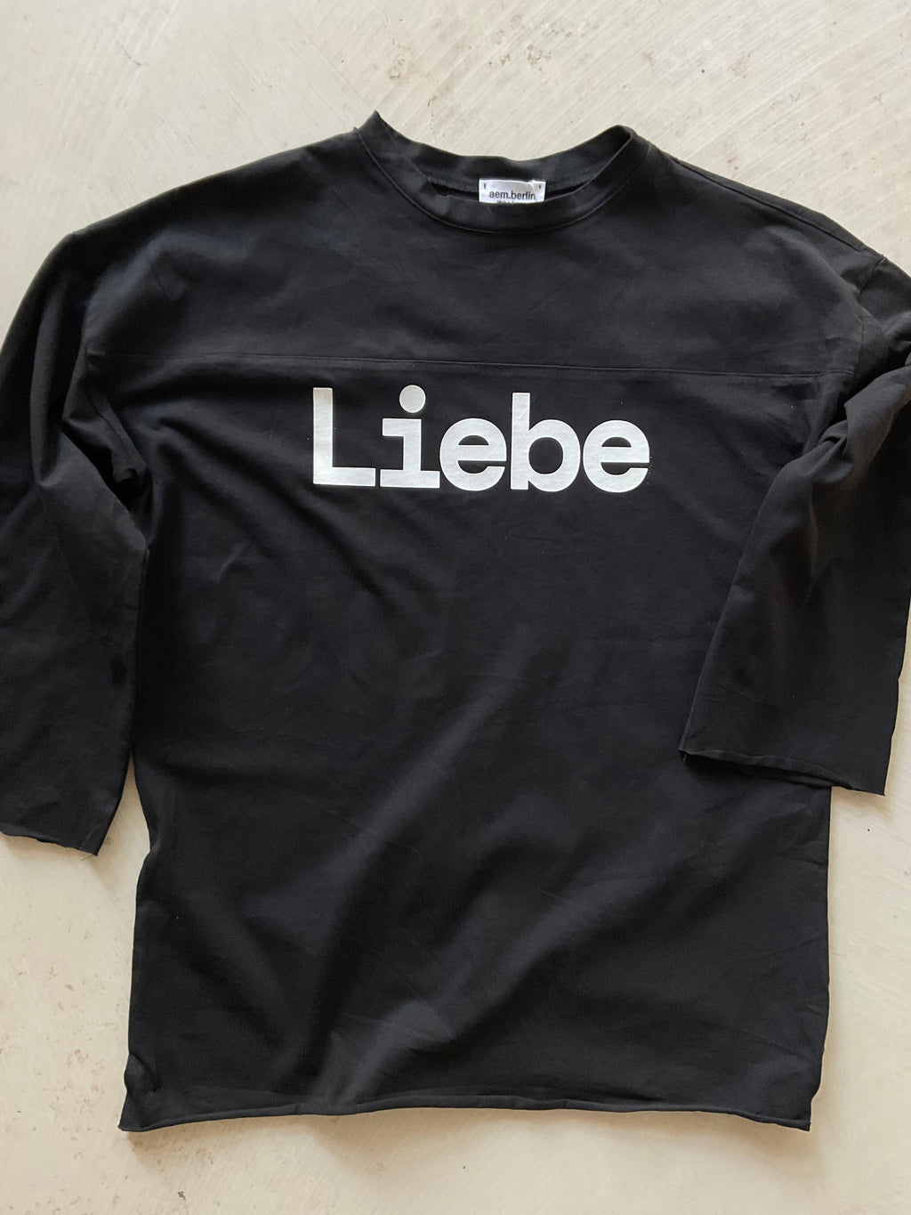 ROMY TOP Liebe print