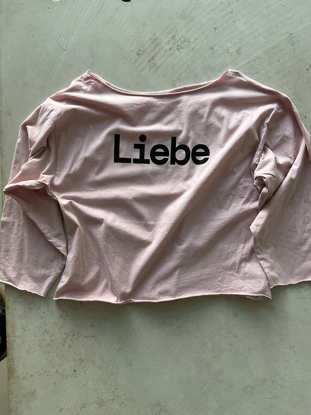 Jane — Liebe Long Sleeve Top pink