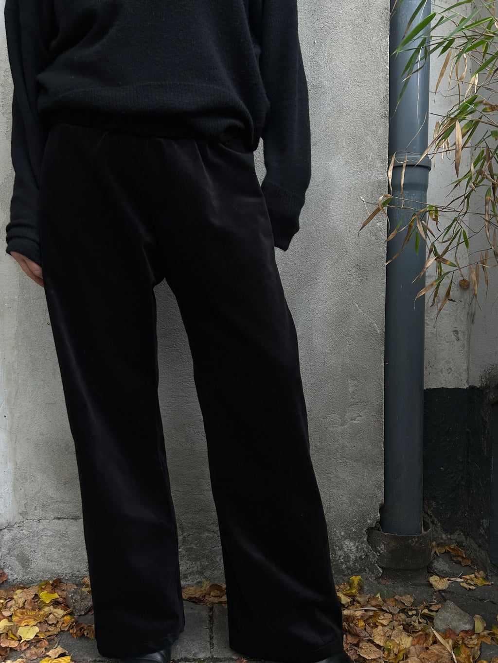 Phoebe Cotton Velvet Trousers