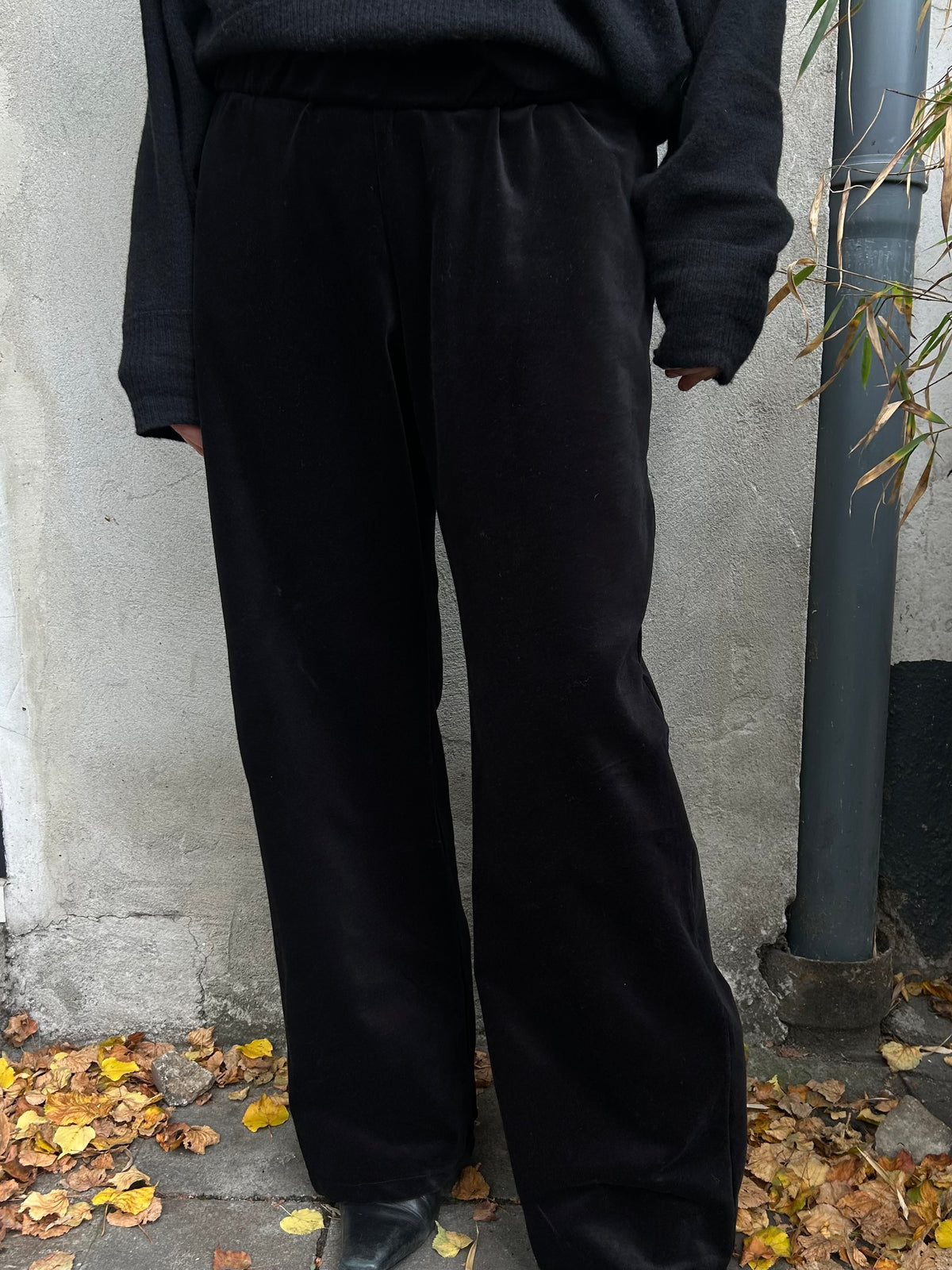 Phoebe Cotton Velvet Trousers