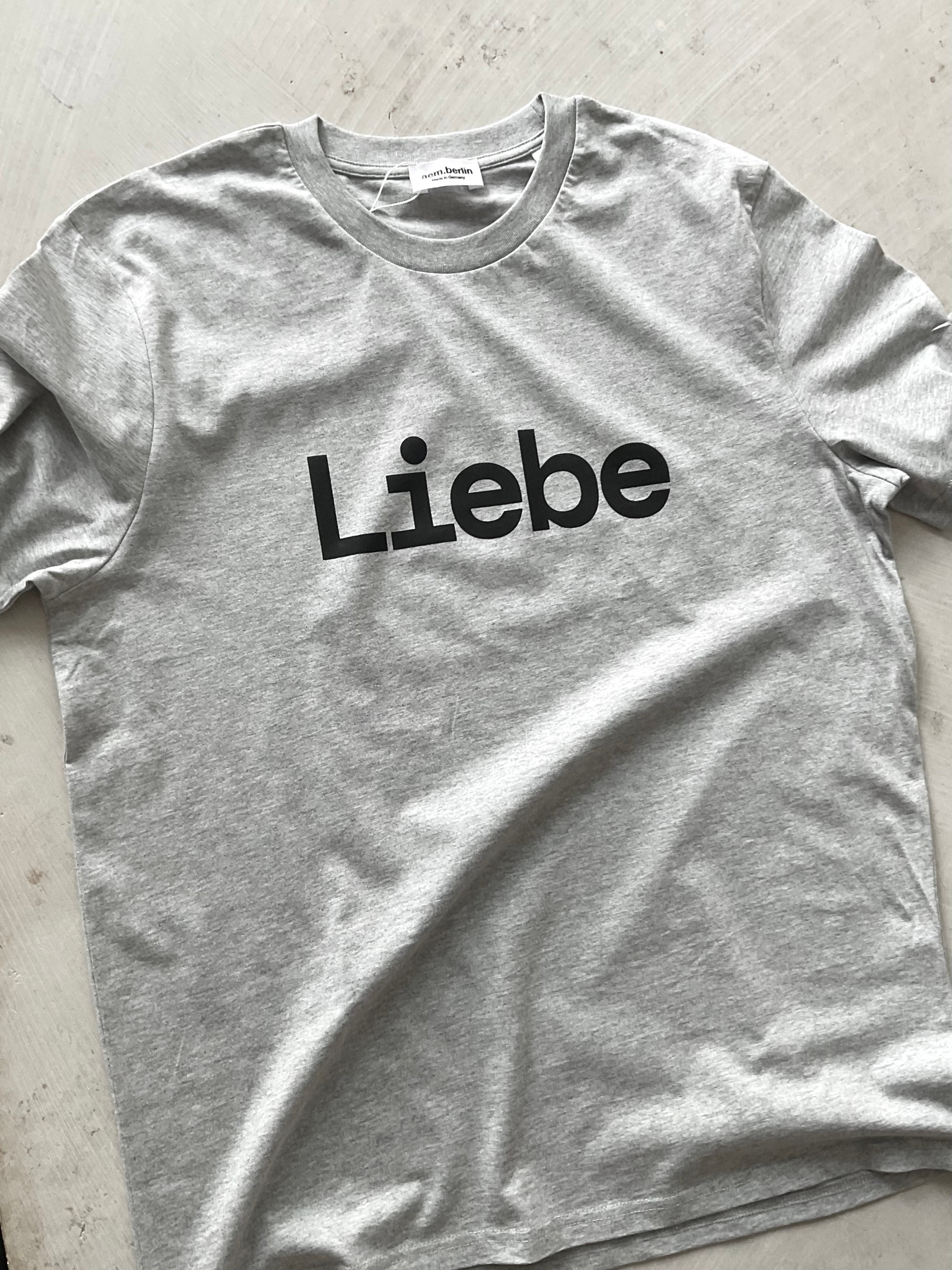 AEM  tshirt LIEBE grey