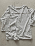 ROMY BUTTON TOP grey