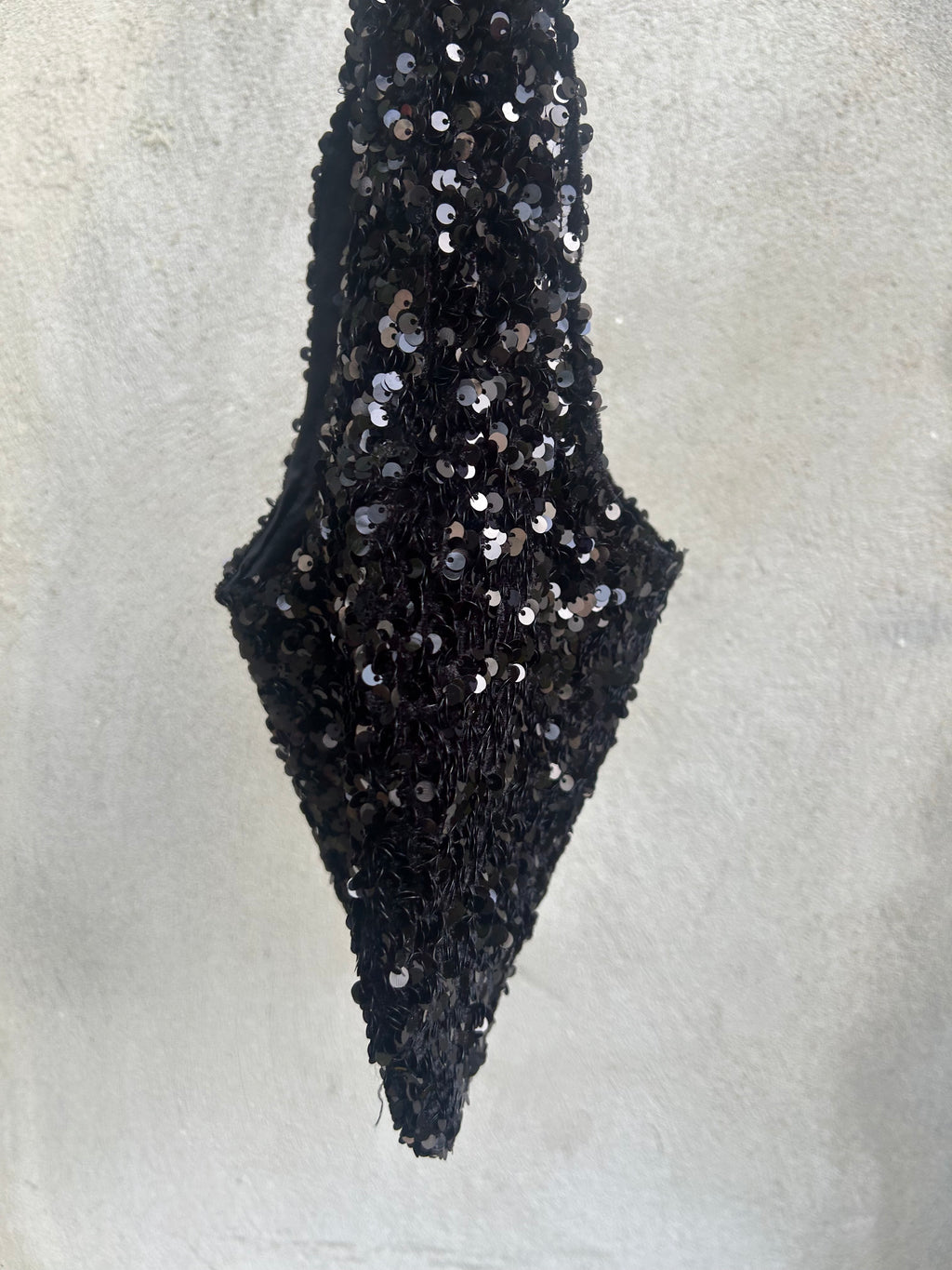 Mini Moonlight Hobo – Velvet Sequin Handbag