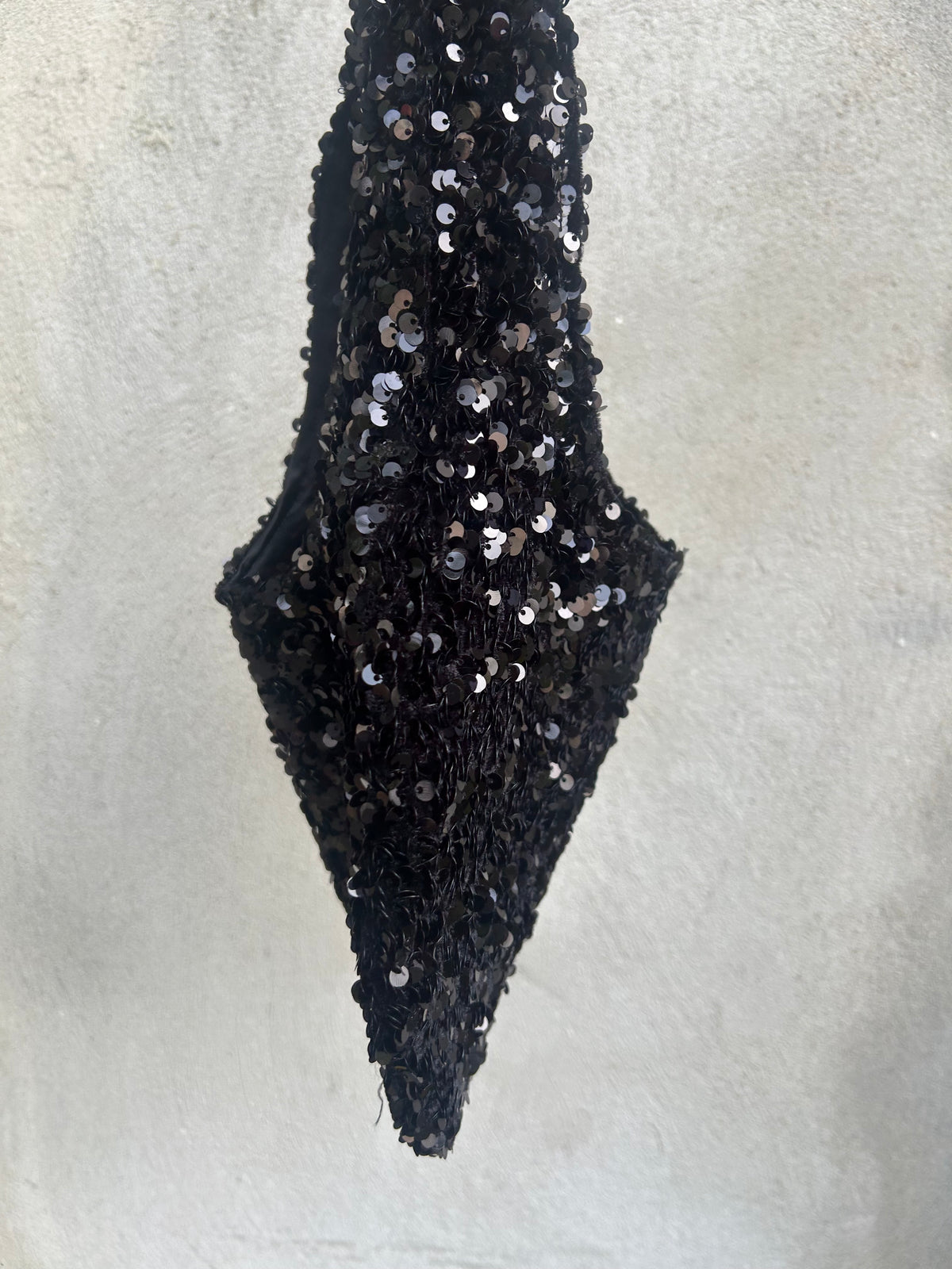 Mini Moonlight Hobo – Velvet Sequin Handbag