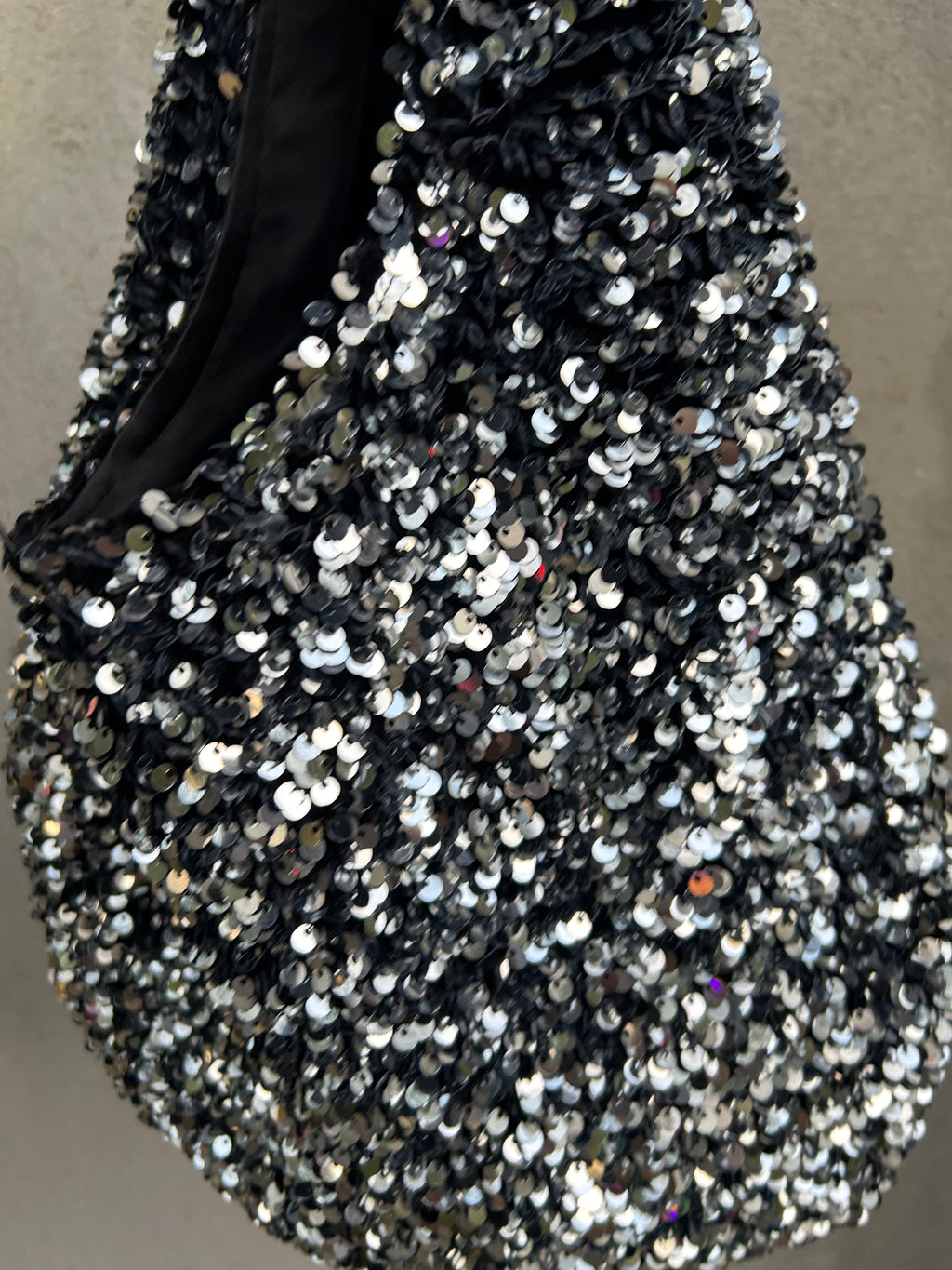 Mini Moonlight Hobo – Velvet Sequin Handbag