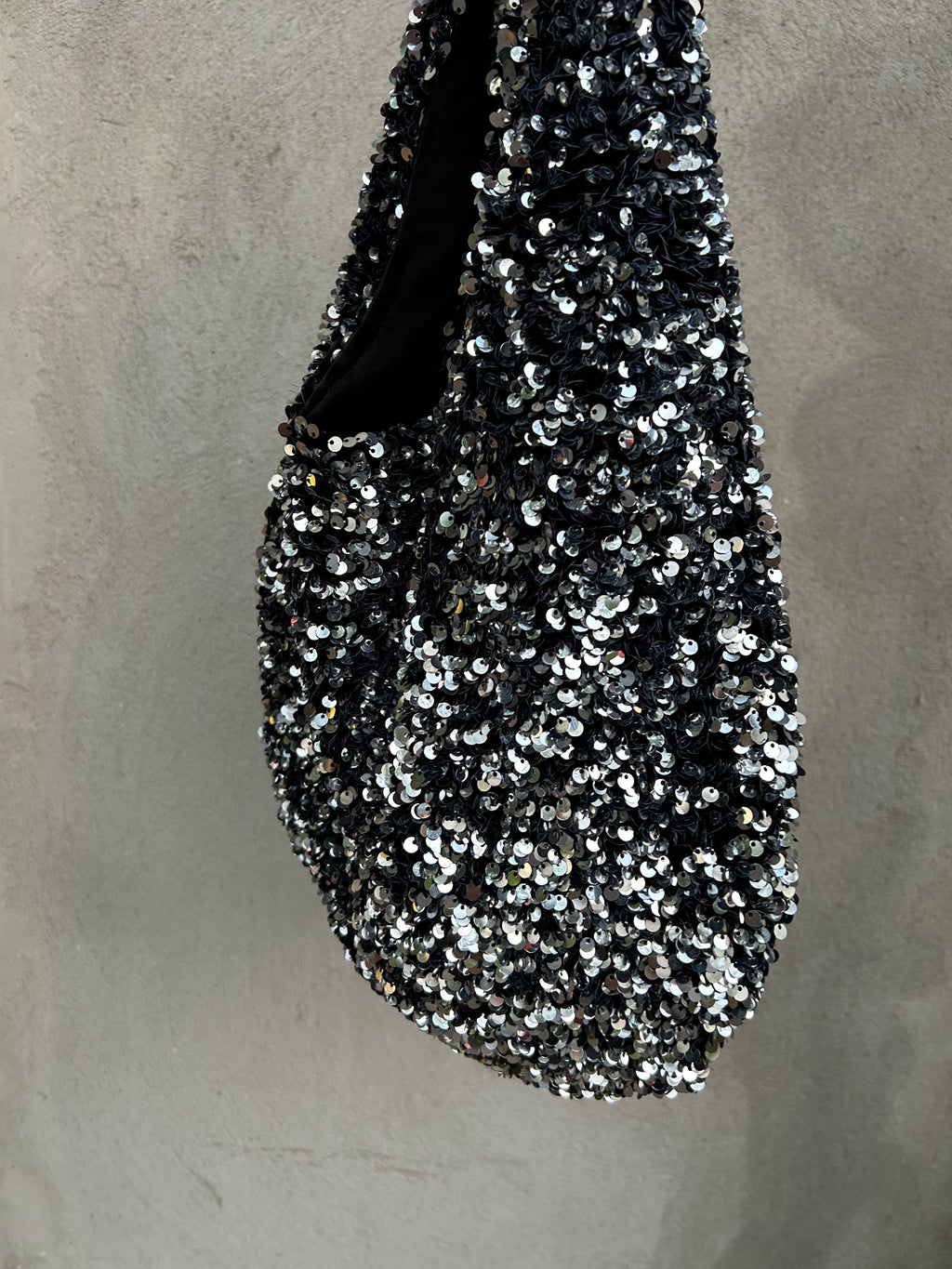 Moonlight Hobo Black Silver