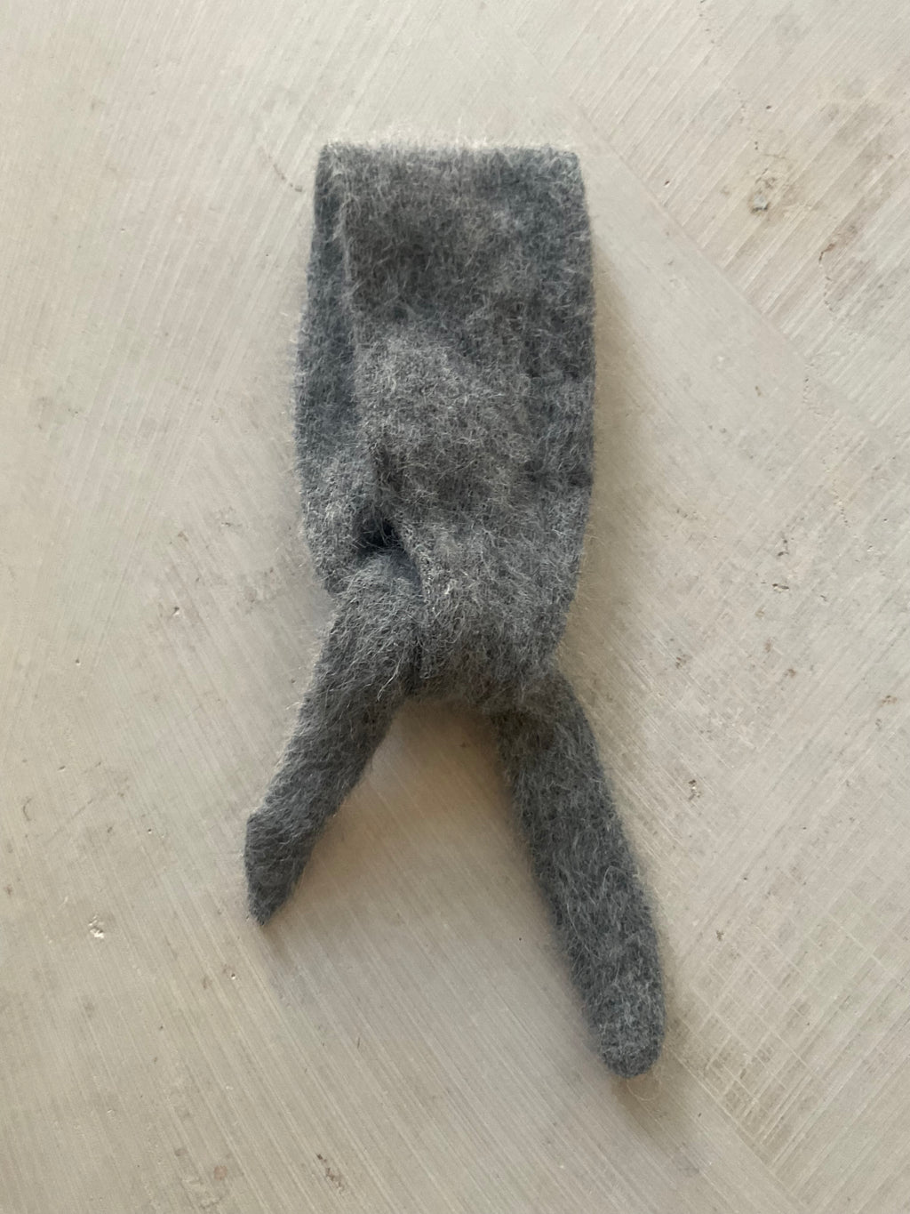 Alpaca Multiway Head Scarf grey