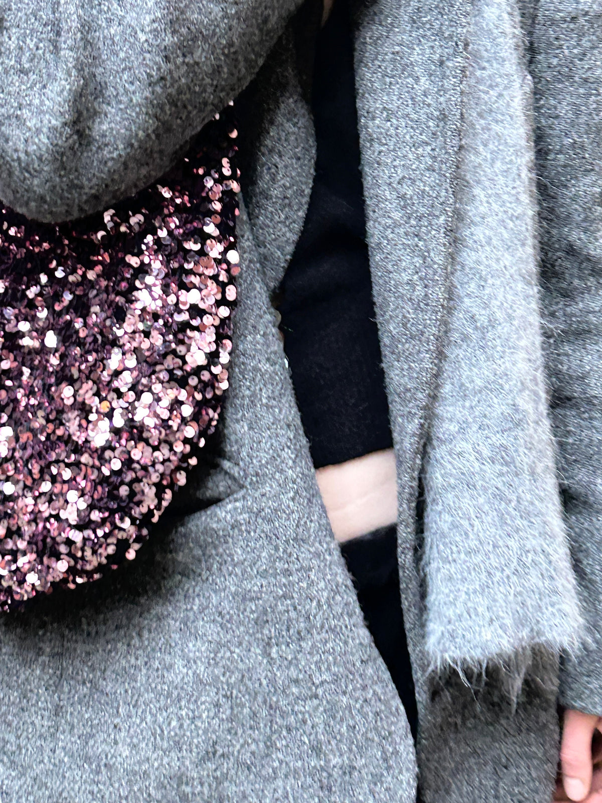 Moonlight Hobo Bag pink champagne