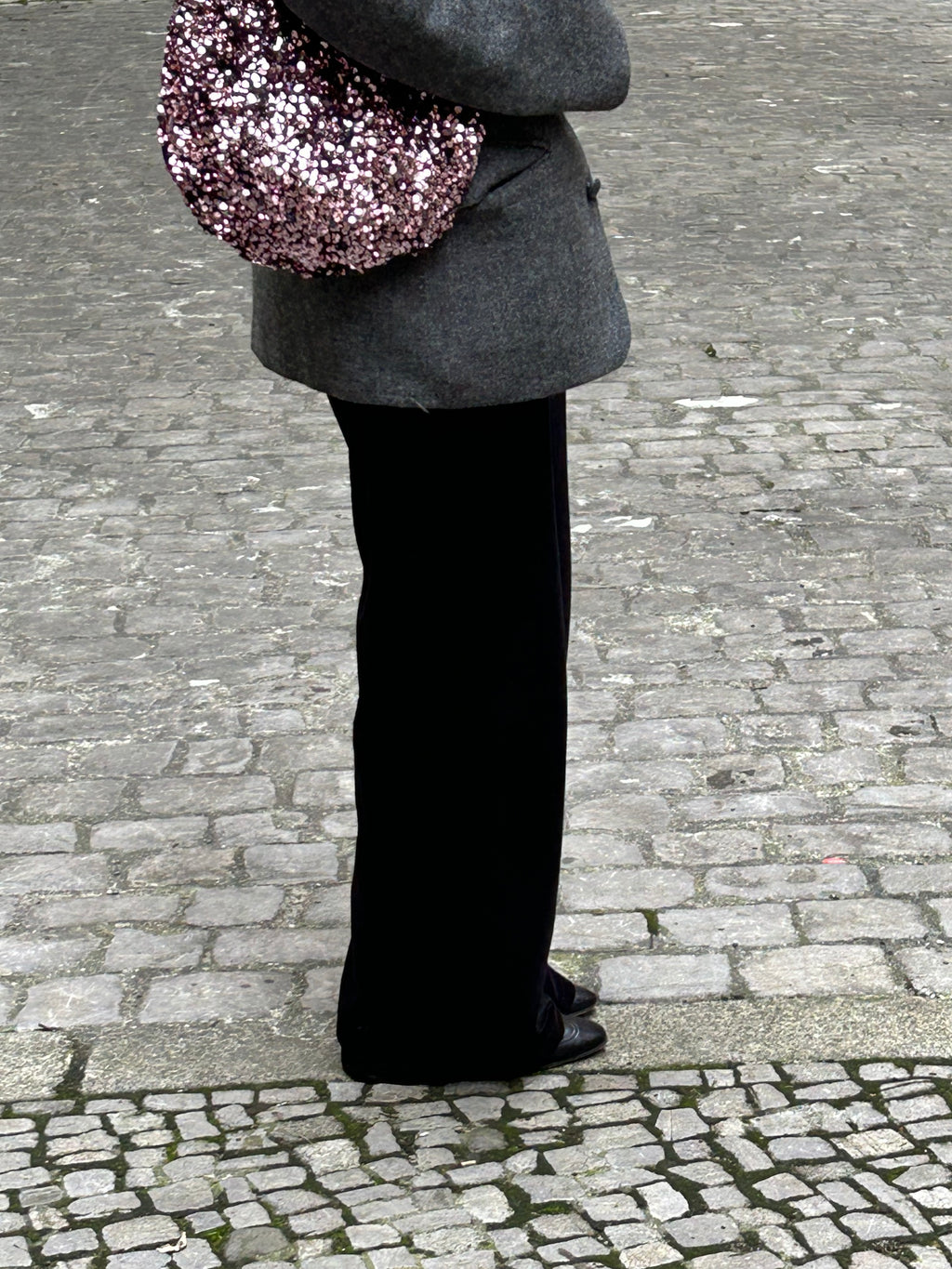 Moonlight Hobo Bag pink champagne