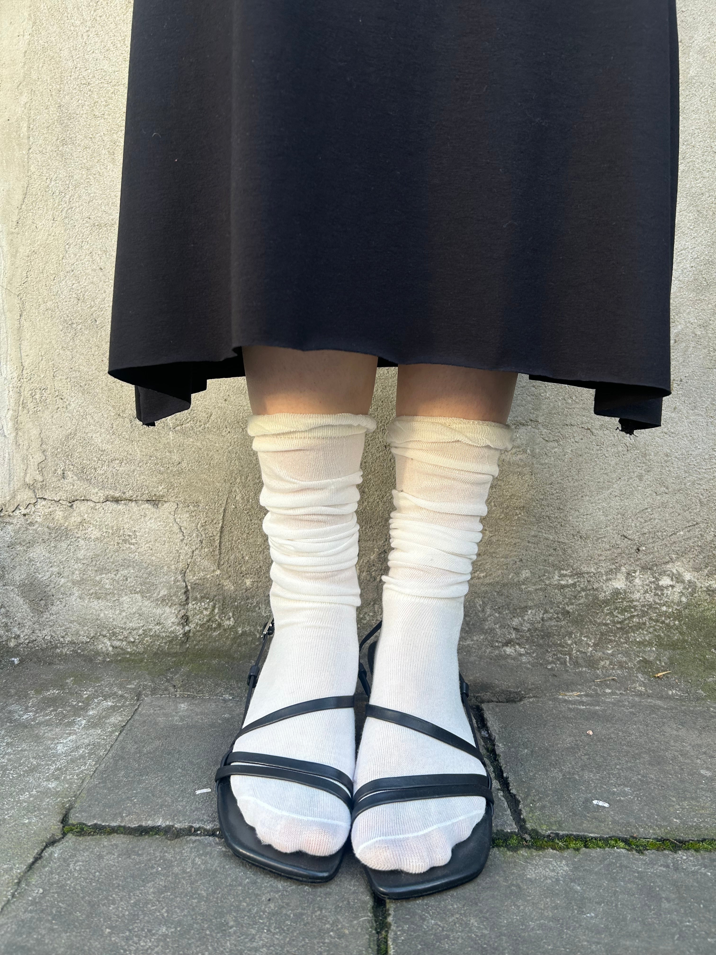 Essential Viscose Jersey Skirt — Black Uma