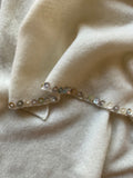 Merino Scarf with Mother-of-Pearl Buttons – Pre-Order WHITE