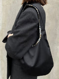 Moonlight Hobo Black Satin