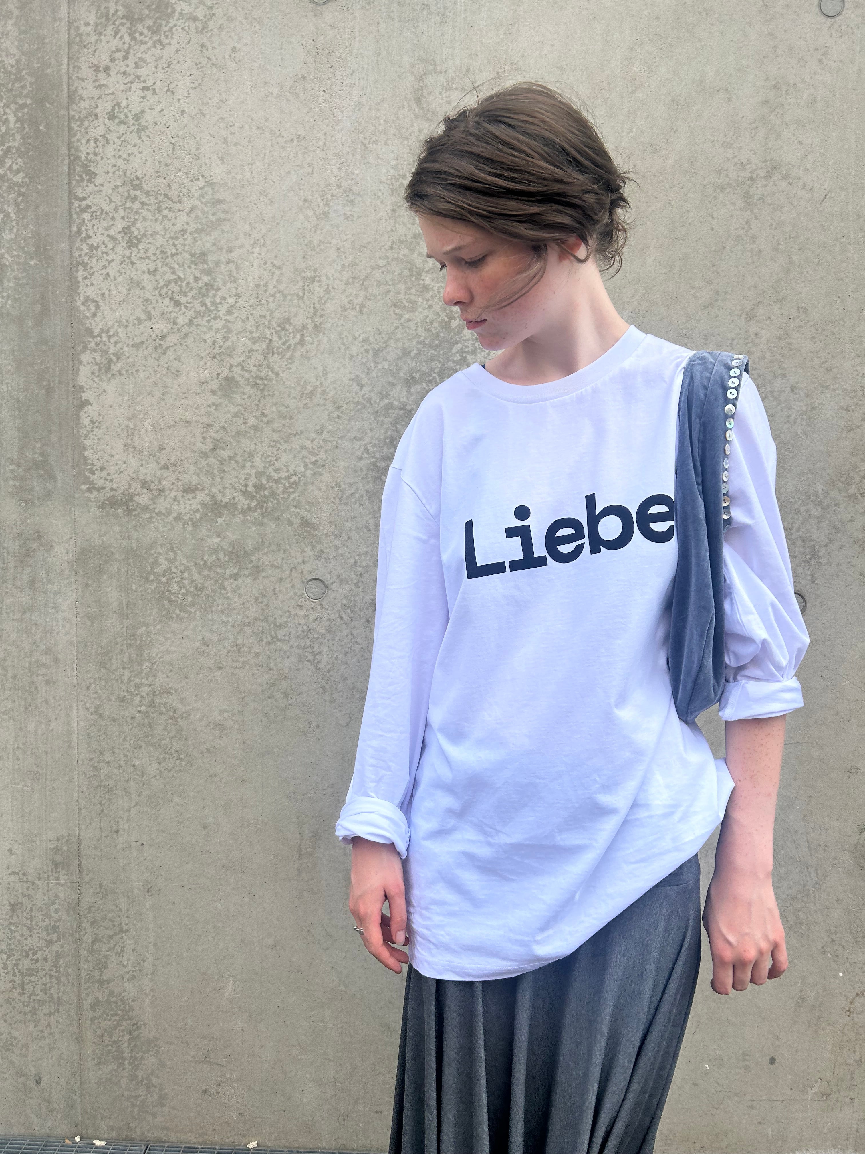 Liebe Long Sleeve – Organic Cotton white