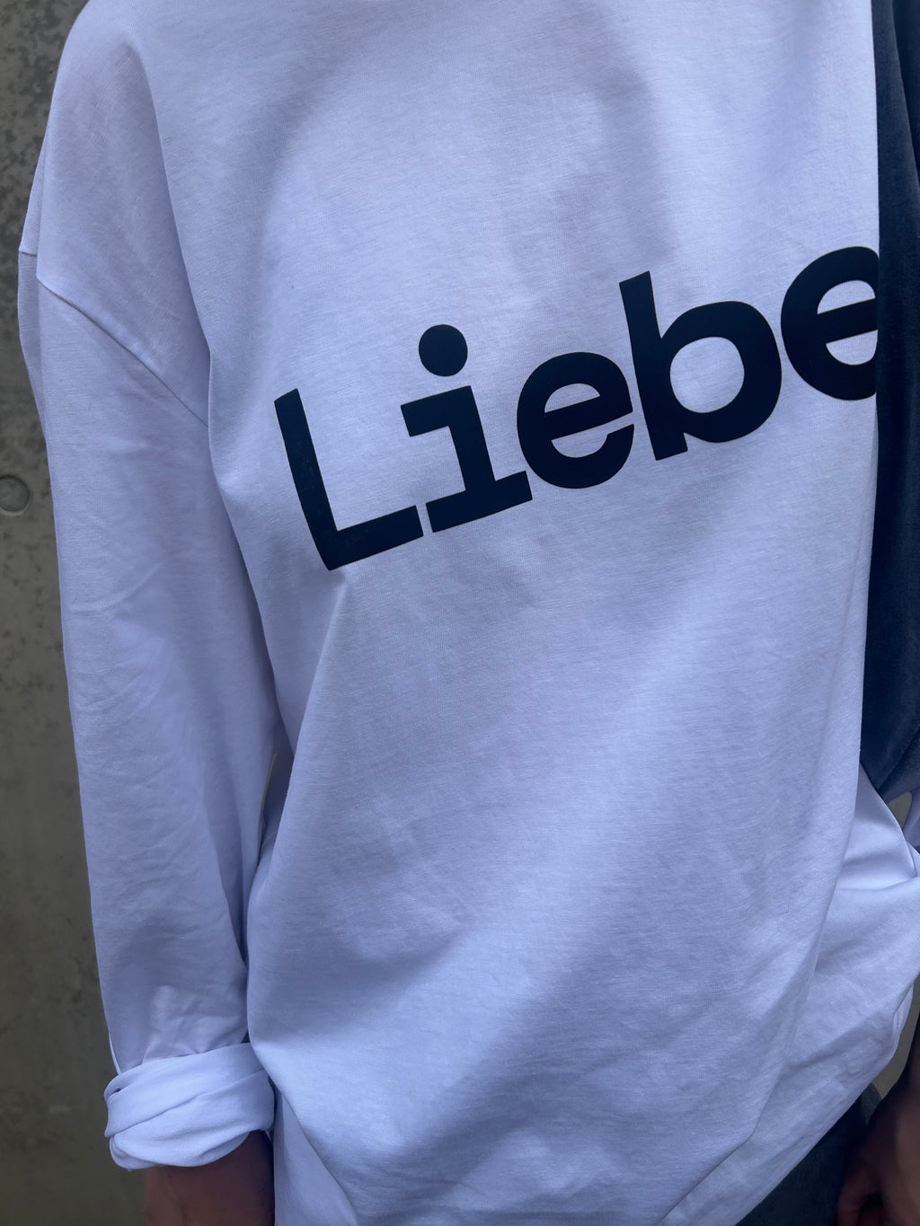 Liebe Long Sleeve – Organic Cotton white