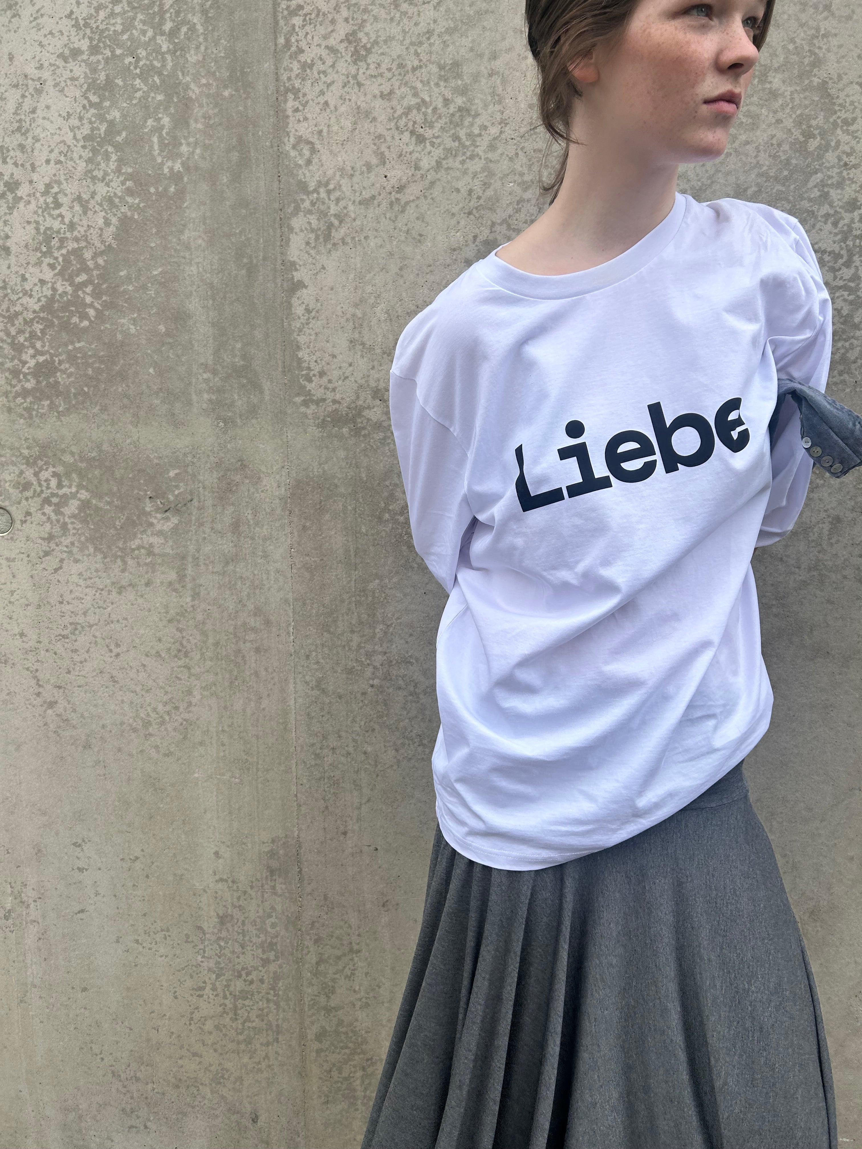 Liebe Long Sleeve – Organic Cotton white