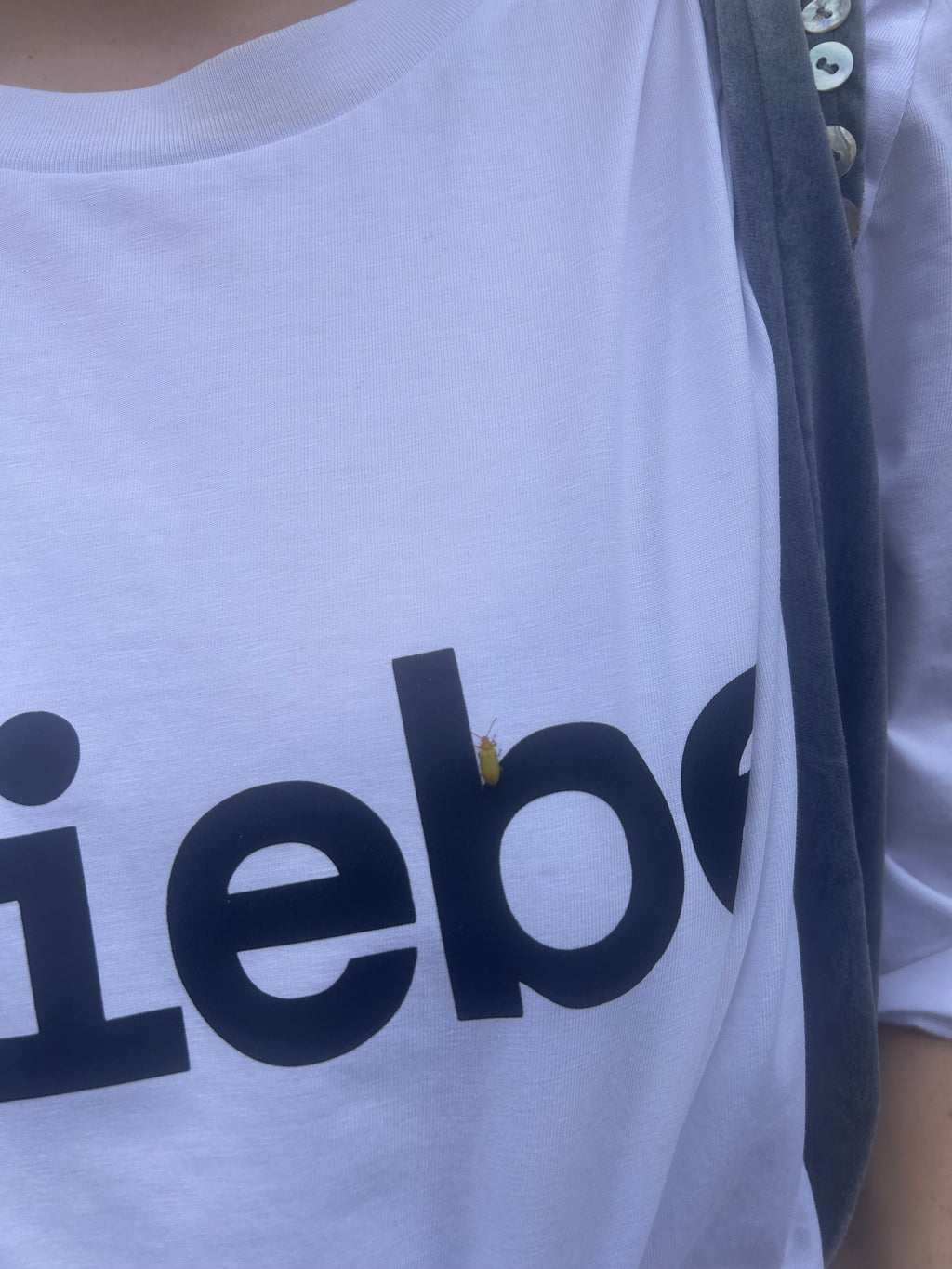 Liebe Long Sleeve – Organic Cotton white