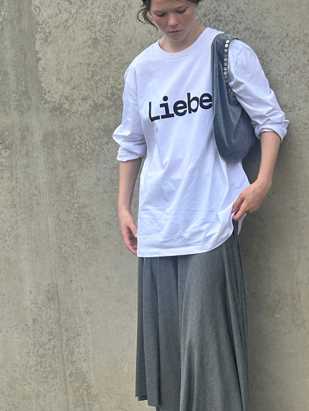 Liebe Long Sleeve – Organic Cotton white
