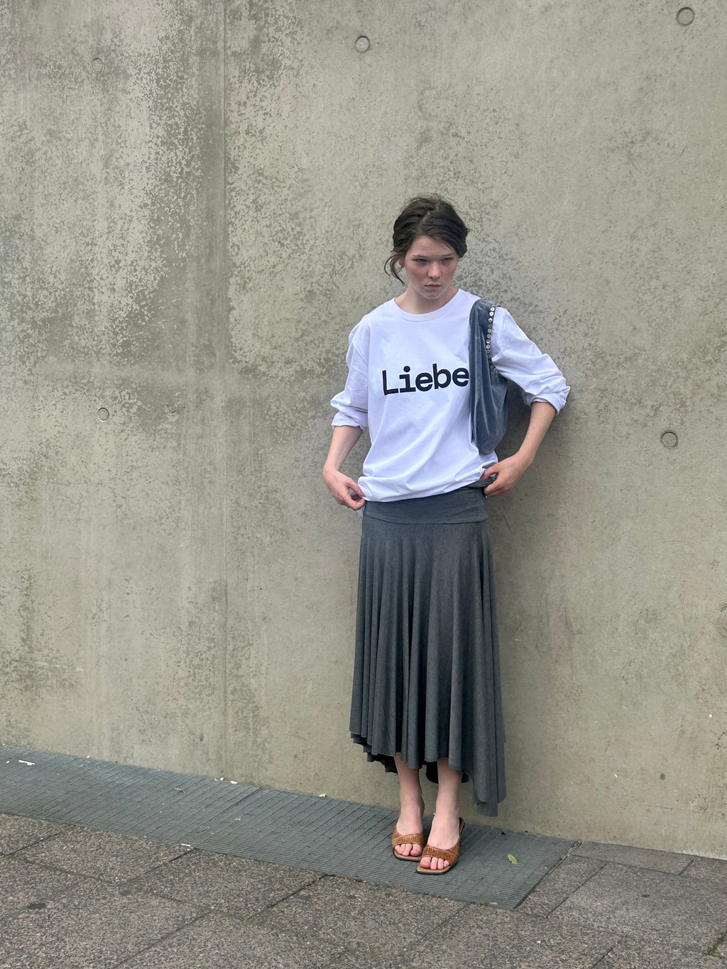 Liebe Long Sleeve – Organic Cotton white