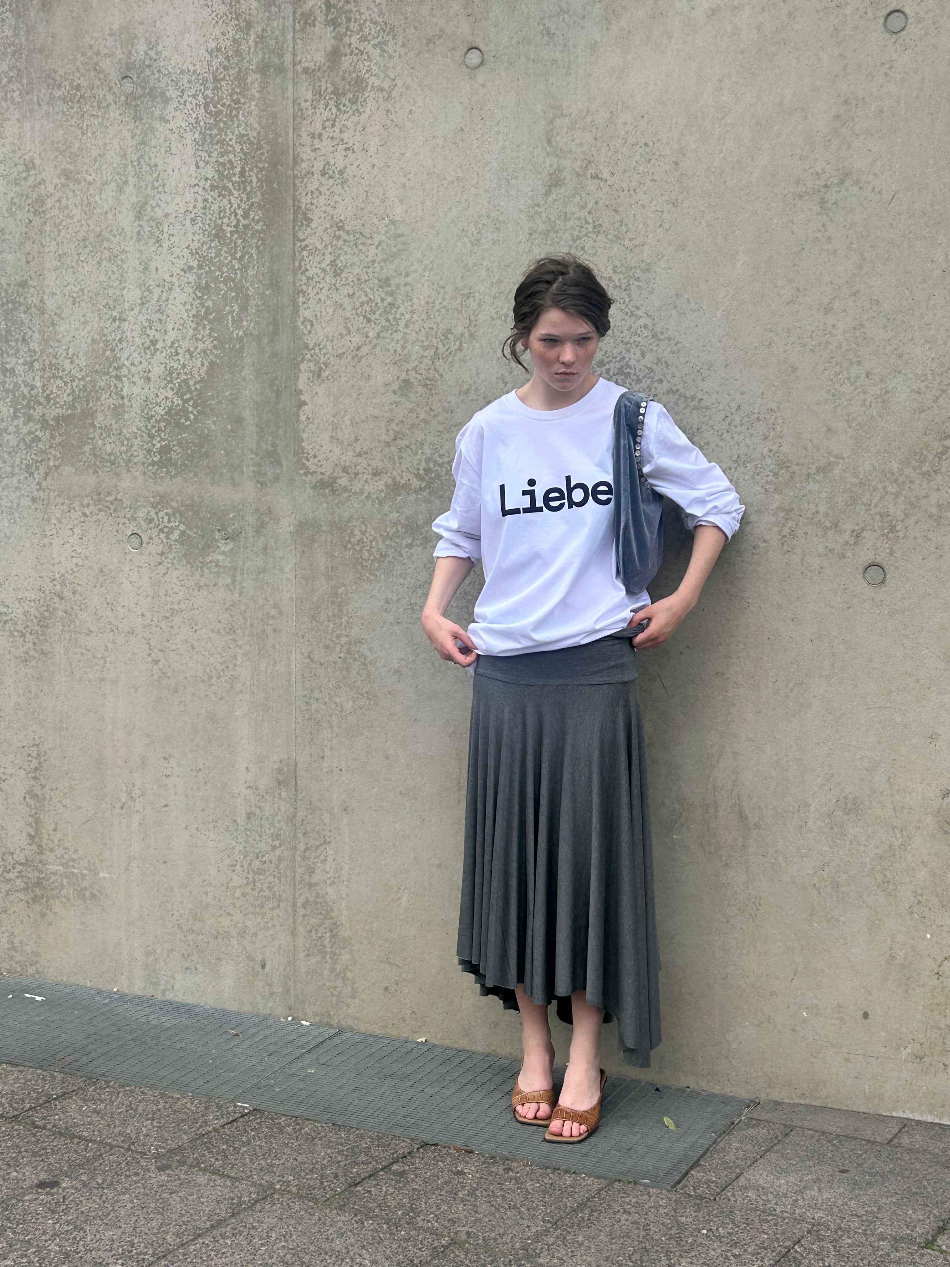 Liebe Long Sleeve – Organic Cotton white